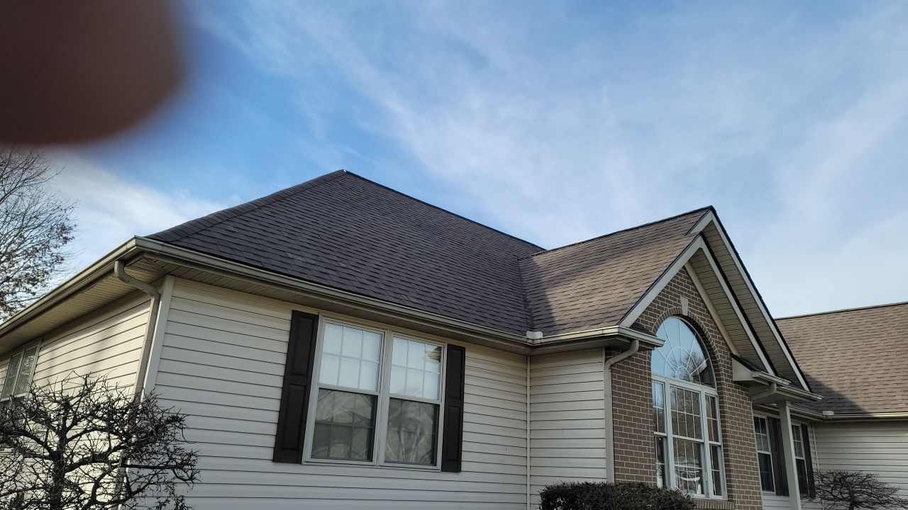 ATLAS PINNACLE COLOR: SCHOTCHGARD HEATHER DRIP EDGE: MUSKET BROWN by Eagle Eye Roofing