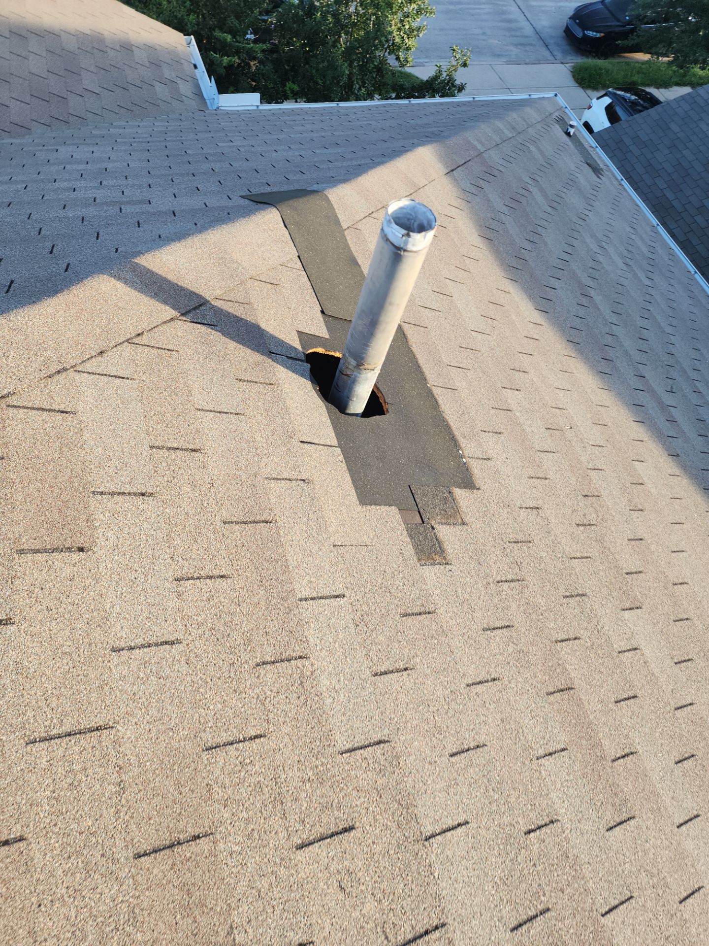 Residential Roofing Repair using Owen's Corning Duration (Lifetime) Shingles by Roof Repair Services LLC