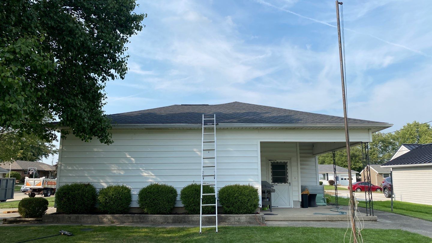 Residential Roofing Installation using GAF Timberline HDZ Charcoal by Nitro Roofing and Construction