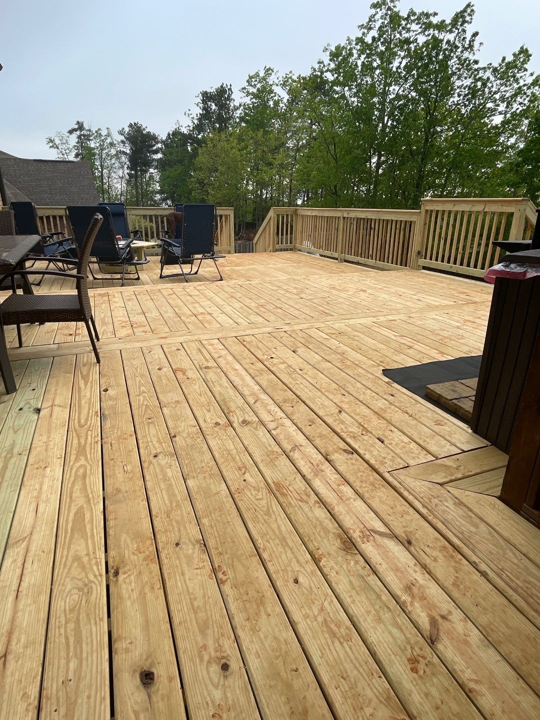 Scout Ridge - Deck Installation  by Pillar and Pine