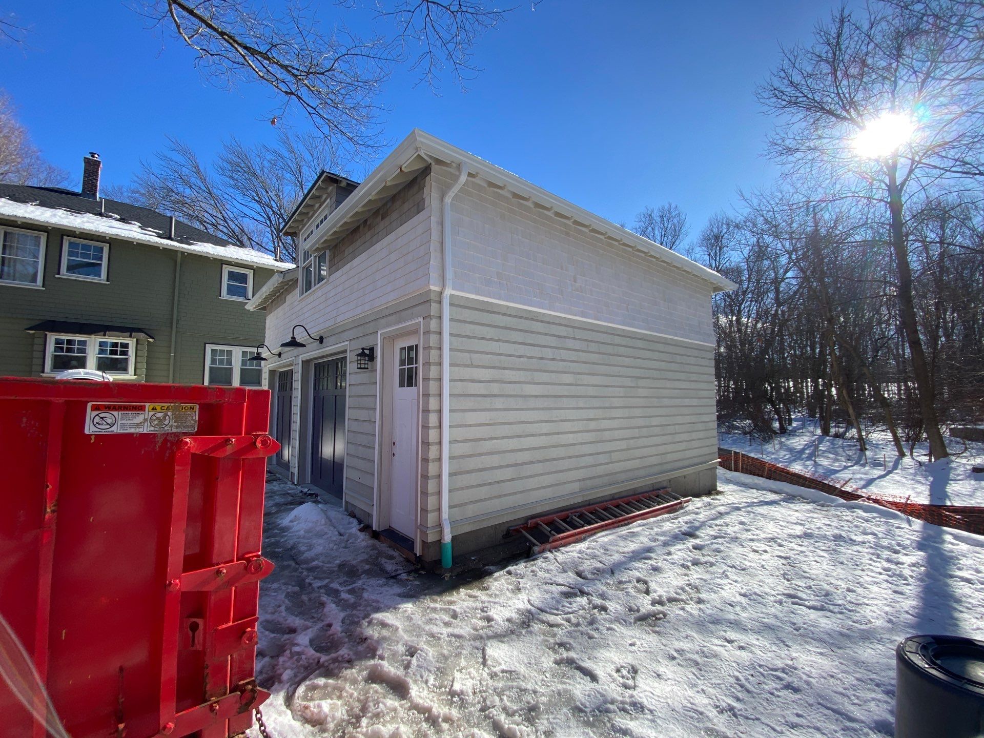 5" Seamless Aluminum Gutter Installation in Lexington, MA by Gutter Pro Enterprises