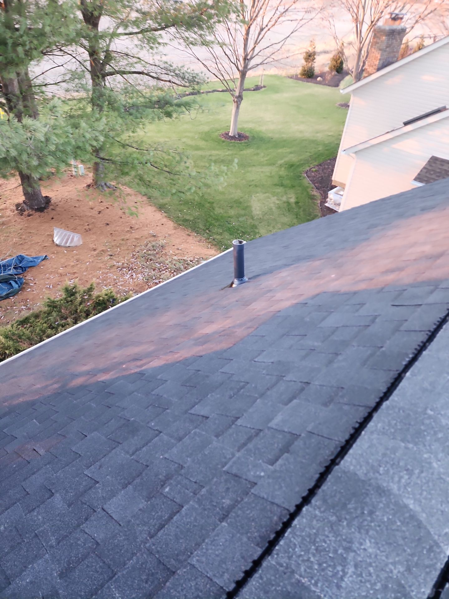 Atlas Pinnacle Pristine, Color: Black Shadow, Drip Edge, Color: Black by Eagle Eye Roofing