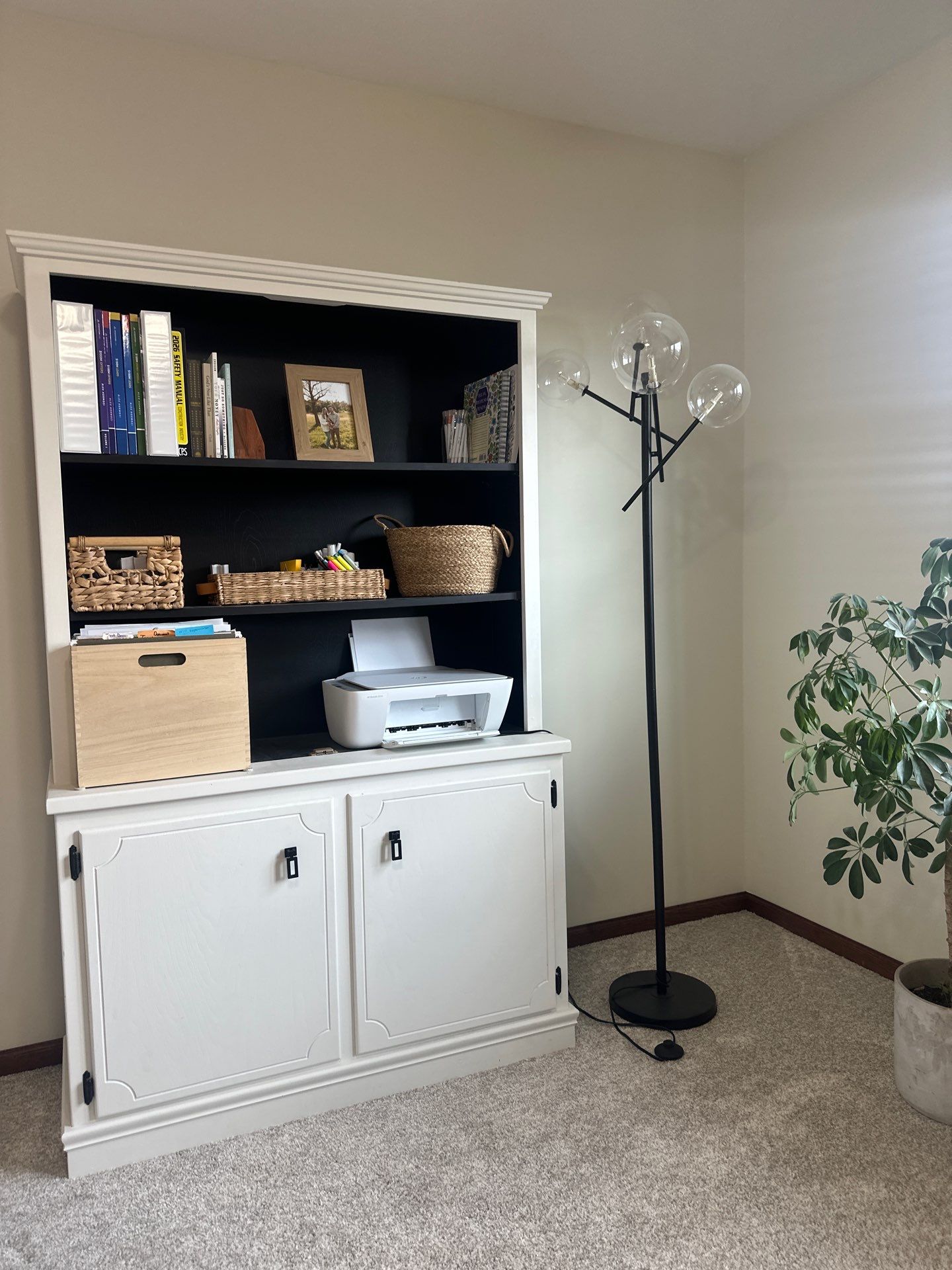 Interior Home Office Setup and Custom Storage in Lincoln by CompanyCam Sales Demo