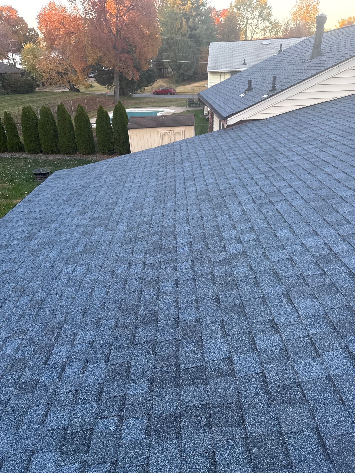 Faifax : Residential Roof Replacement with CertainTeed Landmark Pro in Max Def Coastal Blue  by RM Banning, Inc.