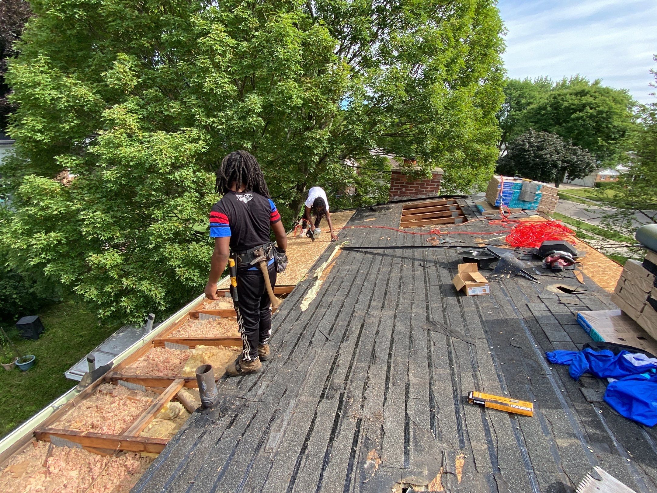 Roof Replacement using CertainTeed Landmark by 180 Contractors