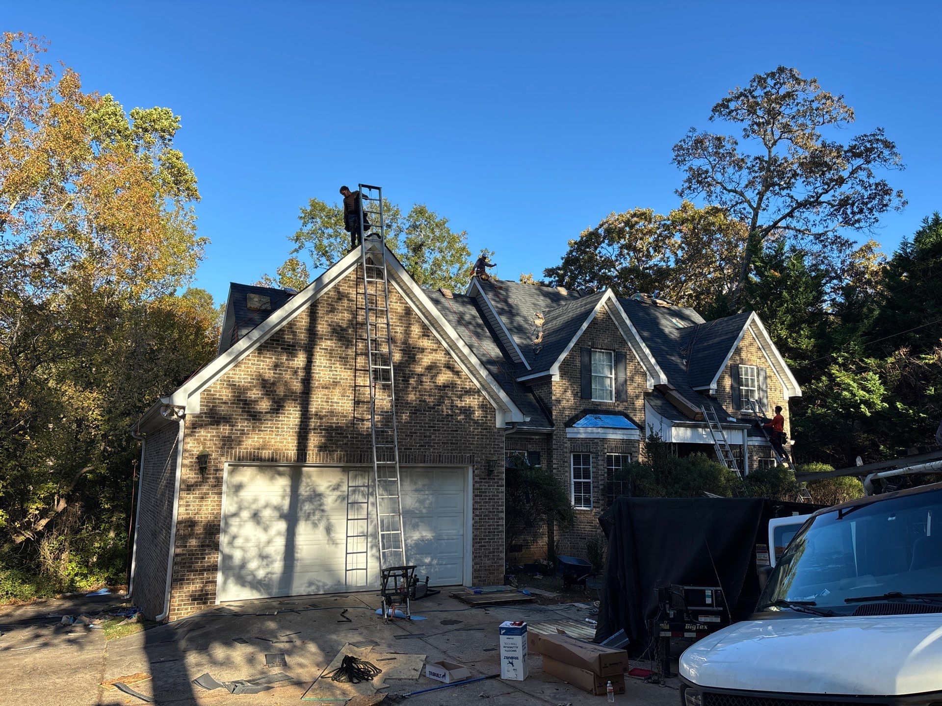 Roof Replacement in Taylors, SC | Multi-Level Home Roofing Project by Roofers LLC