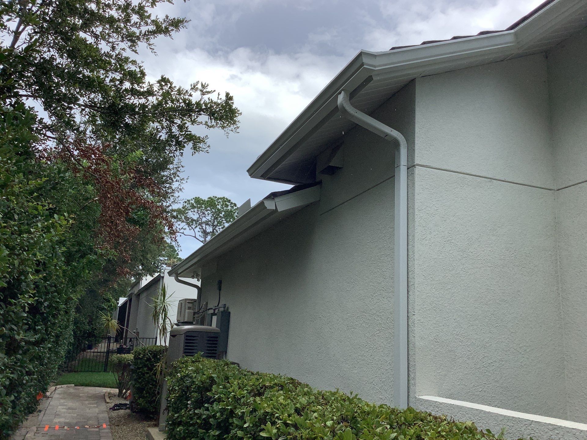 Gutter guard installation for a Sarasota home by Gutter Professors