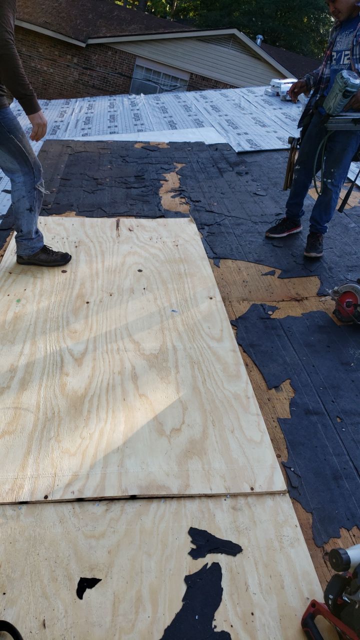 Residential Roofing Installation using Roof Replacement by American Roofing & Construction LLC