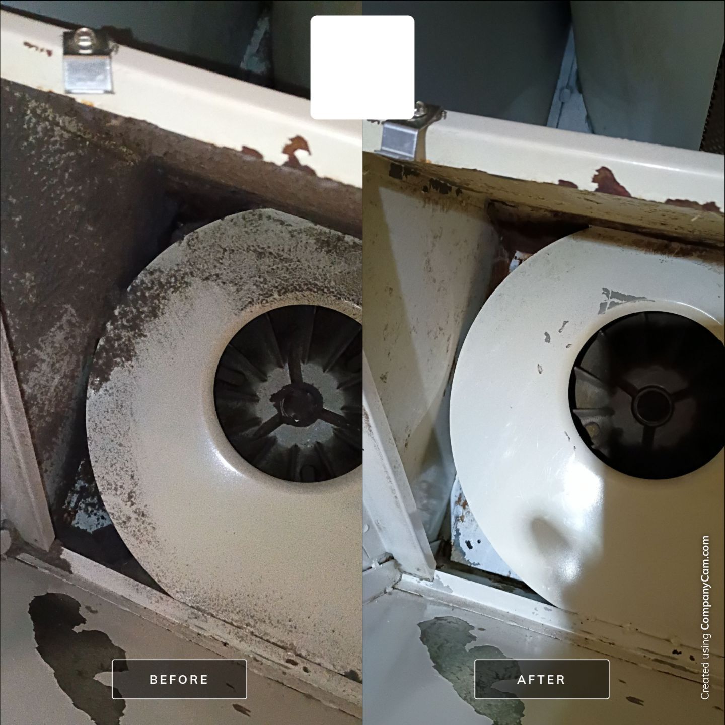 Project in Columbus by Voyager Air Duct Cleaning