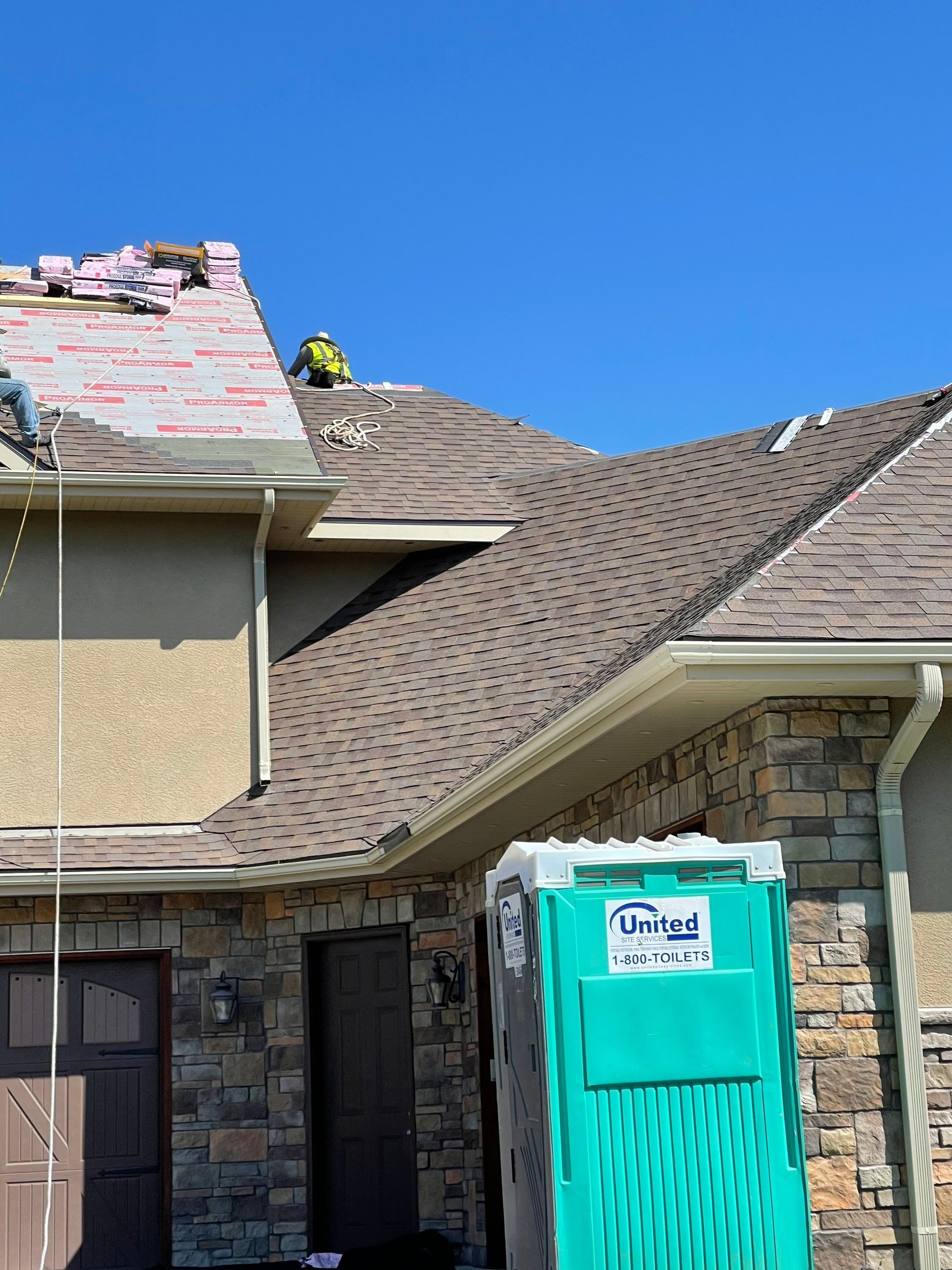 Residential Roofing Installation using Owens Corning TruDefinition Duration STORM by A to Z Roofing