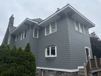 James Hardie Shingle on a Historic Craftsman in New Rochelle, NY