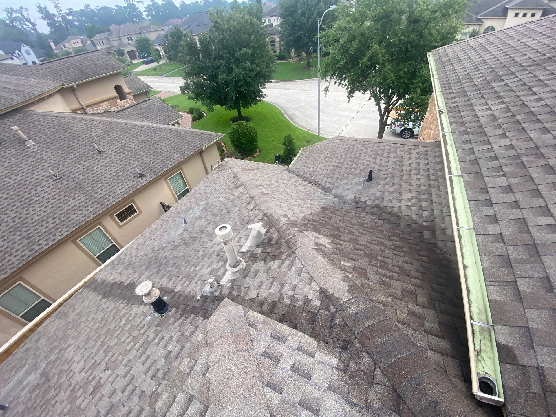 Residential Roofing Repair using Owen's Corning Duration (Lifetime) Shingles by Roof Repair Company