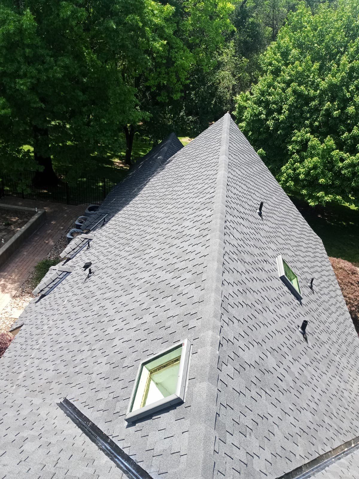 Residential Roofing Installation using CertainTeed Presidential Impact Resistant by Eaton Roofing