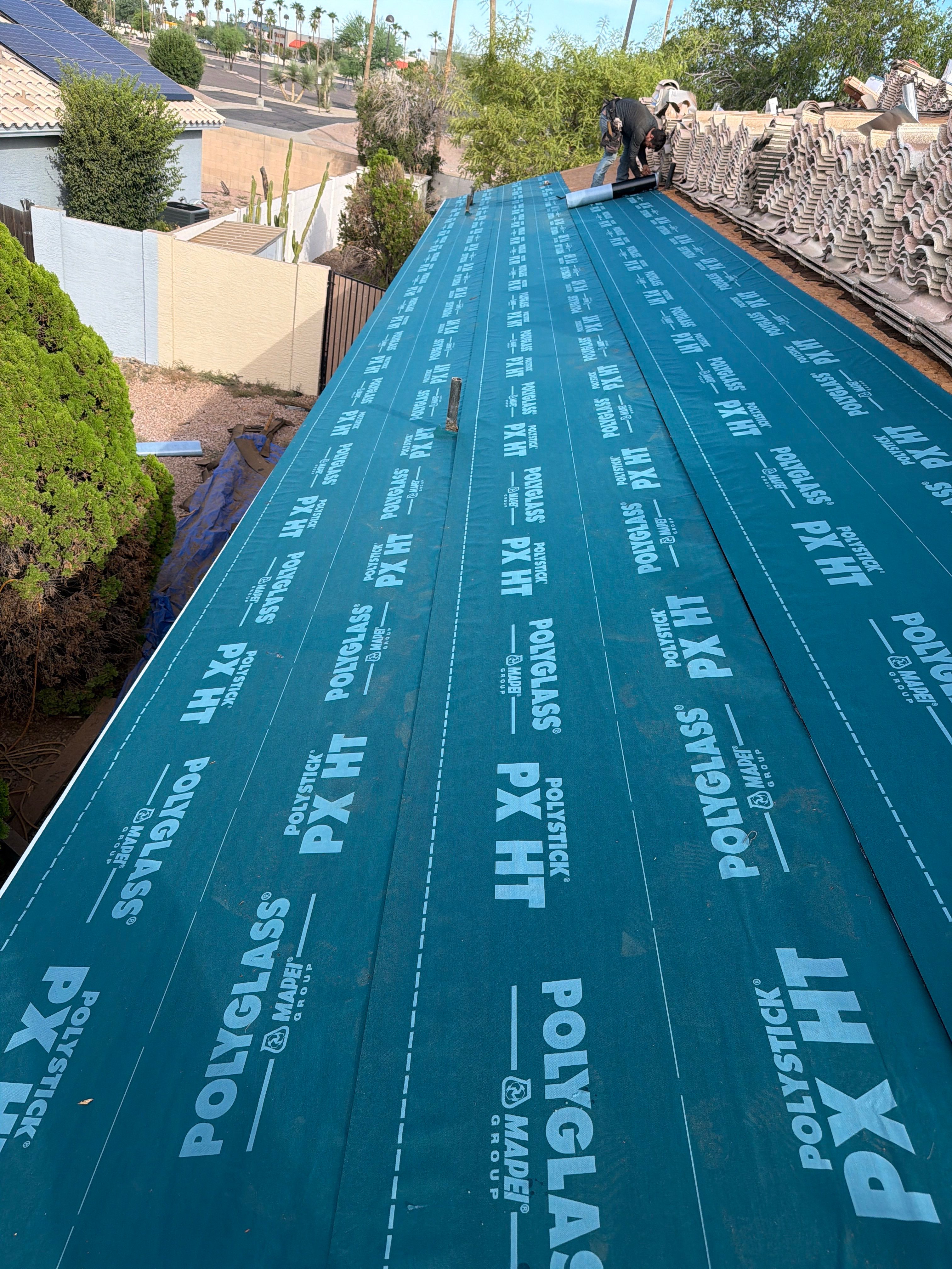 Project in Mesa, AZ by Showtime Roofing & Coatings LLC