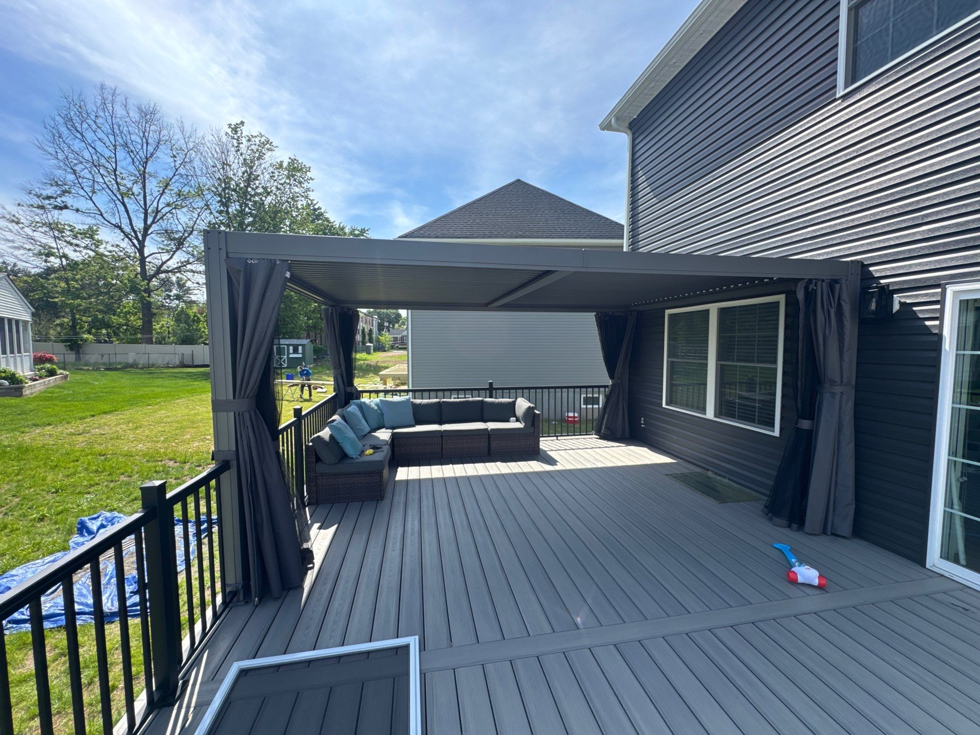 New Deck in Piscataway, New Jersey by deck guardian