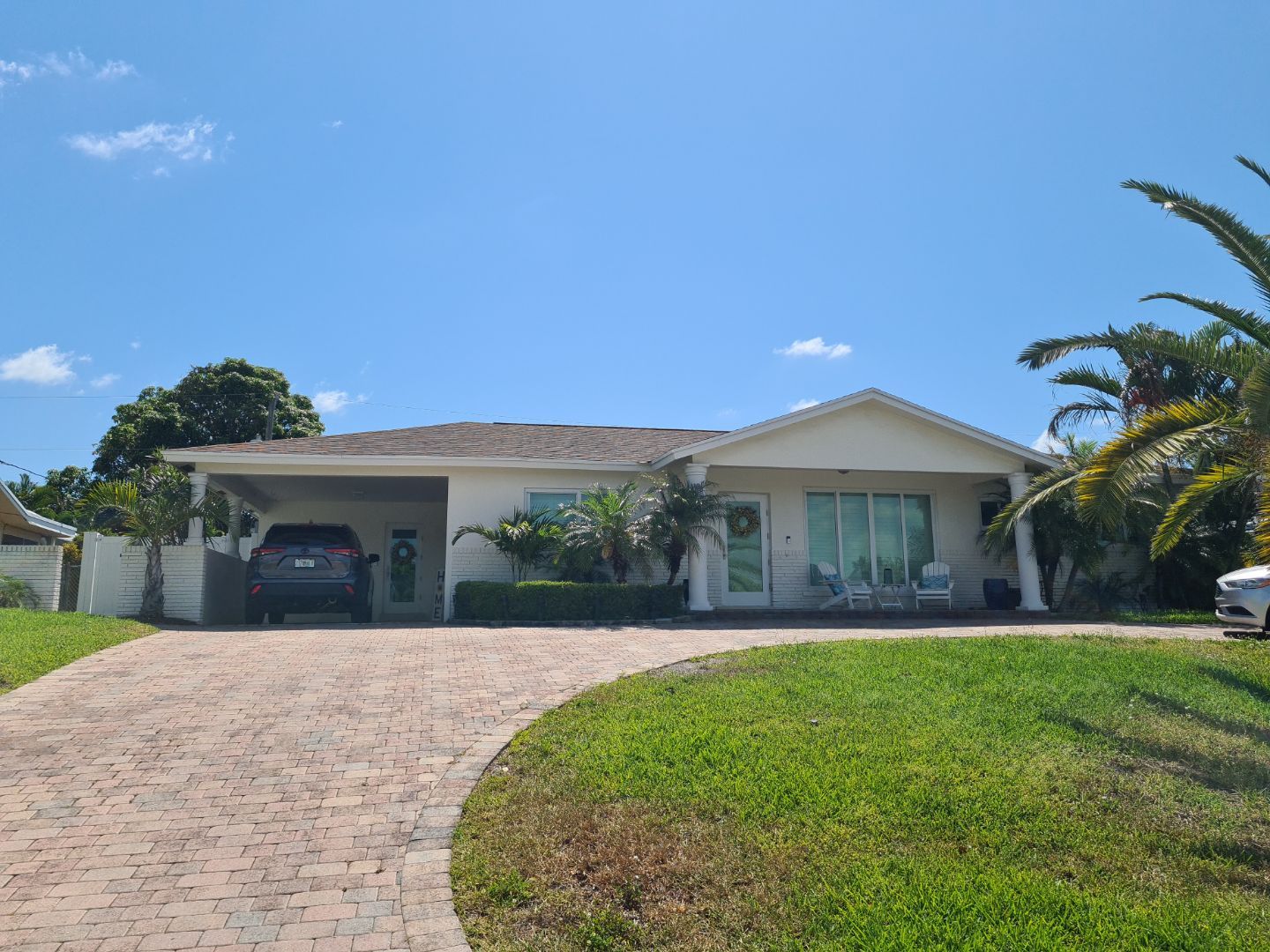 Residential Roofing Installation using 1" Nail strip metal roof by BLUES BROTHERS CONSTRUCTION CORP