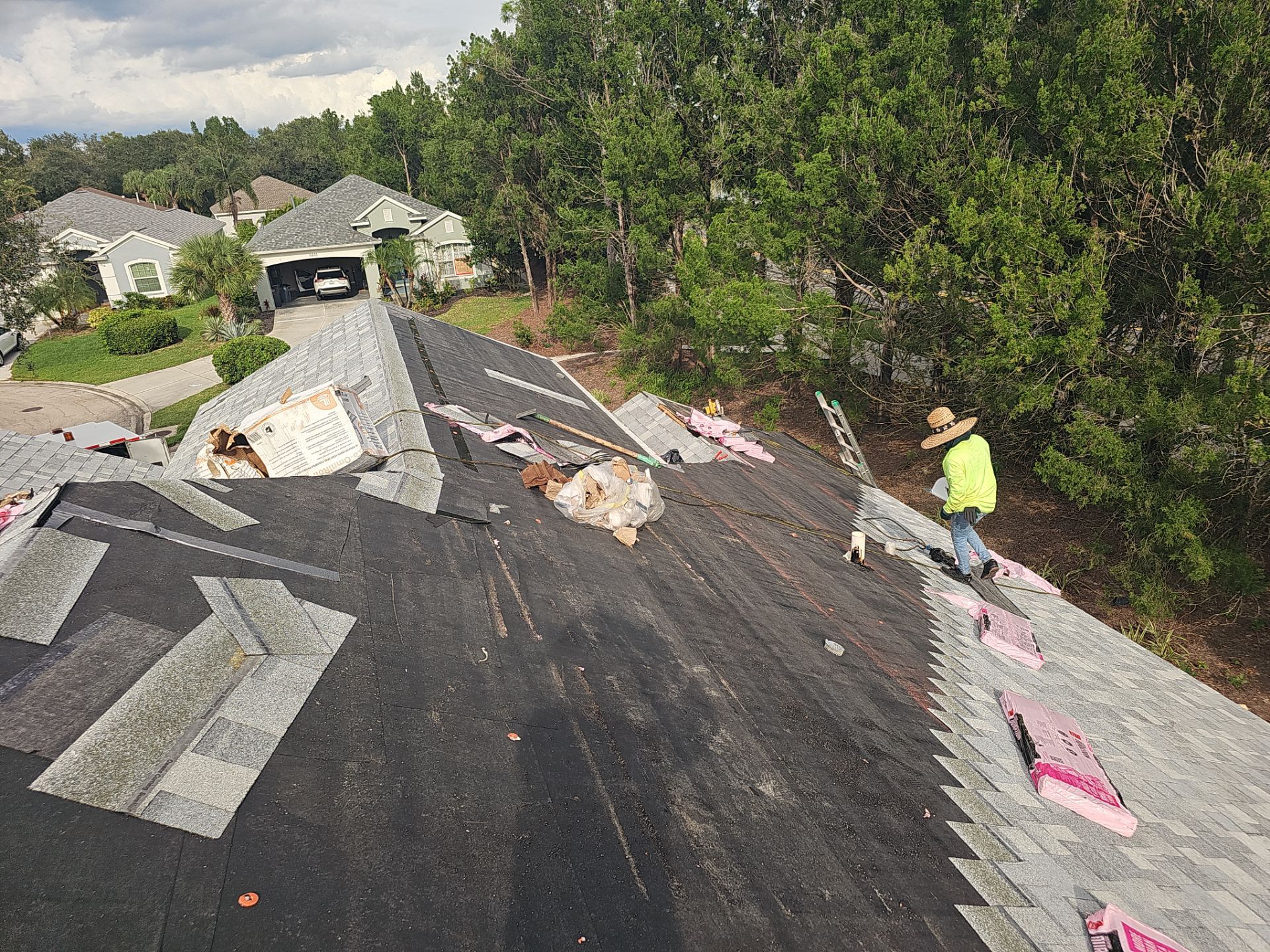 Project in Lakewood Ranch 34202 by Mitchell Roofing Company LLC 