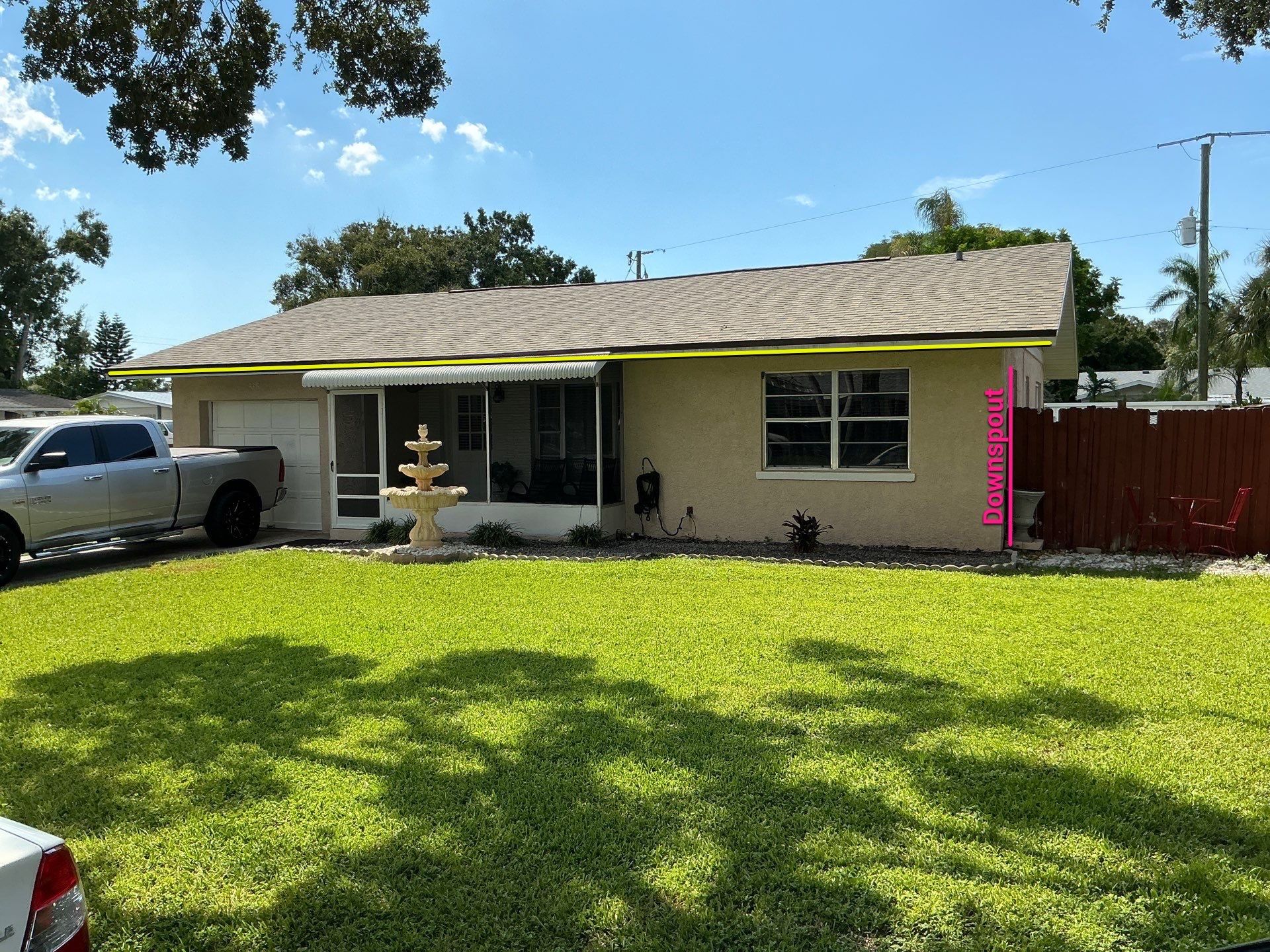 K-Style Aluminum Gutters Installed in Bradenton FL by Gutter Professors