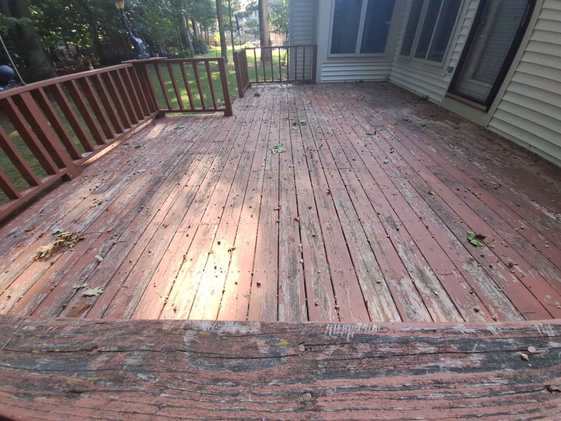 Deck washing and Solid Staining! by Gordon Painting