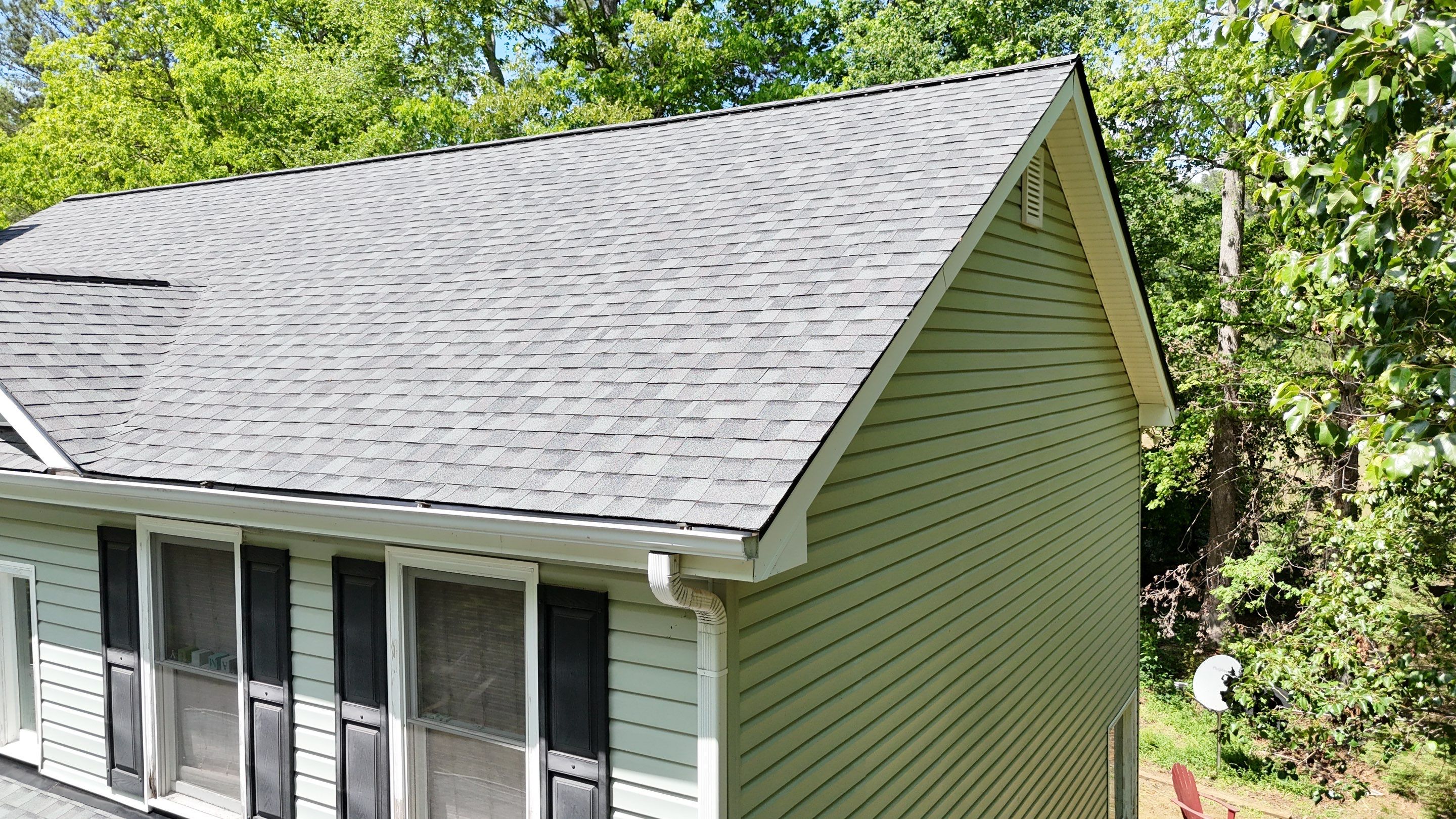 Canton, GA Roof Replacement CertainTeed Landmark Colonial Slate by Reset Roofing