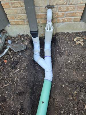 AquaShield Sump Pump Discharge System and AquaShield Downspout Discharge System