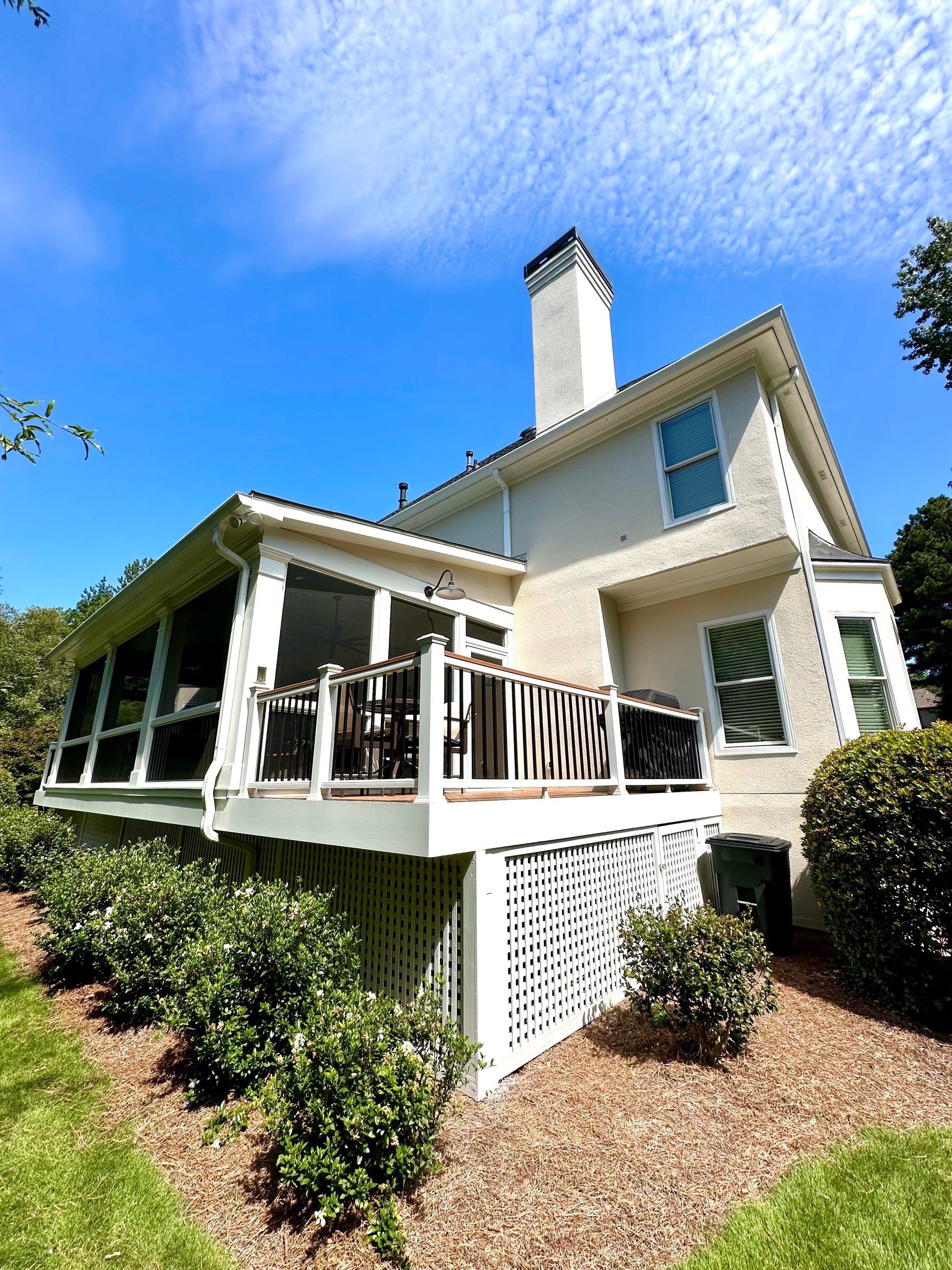 Exterior Transformation in Jonhs Creek by Atlanta's Paint Doctor