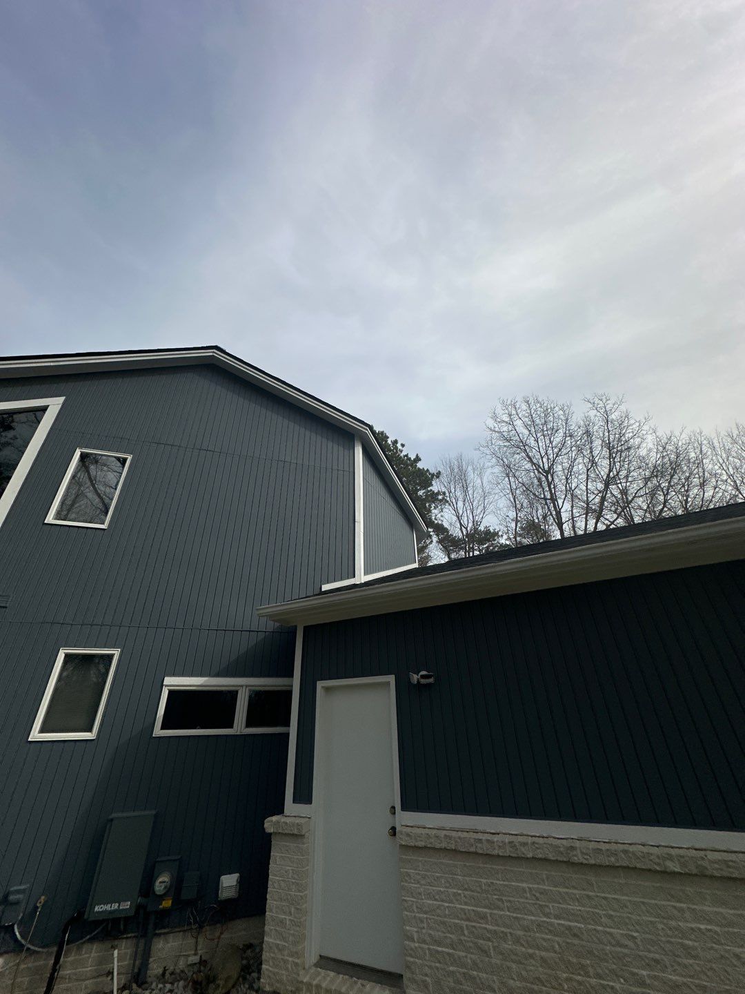 Siding Replacement using Certainteed Monogram D5 Pacific Blue by 180 Contractors