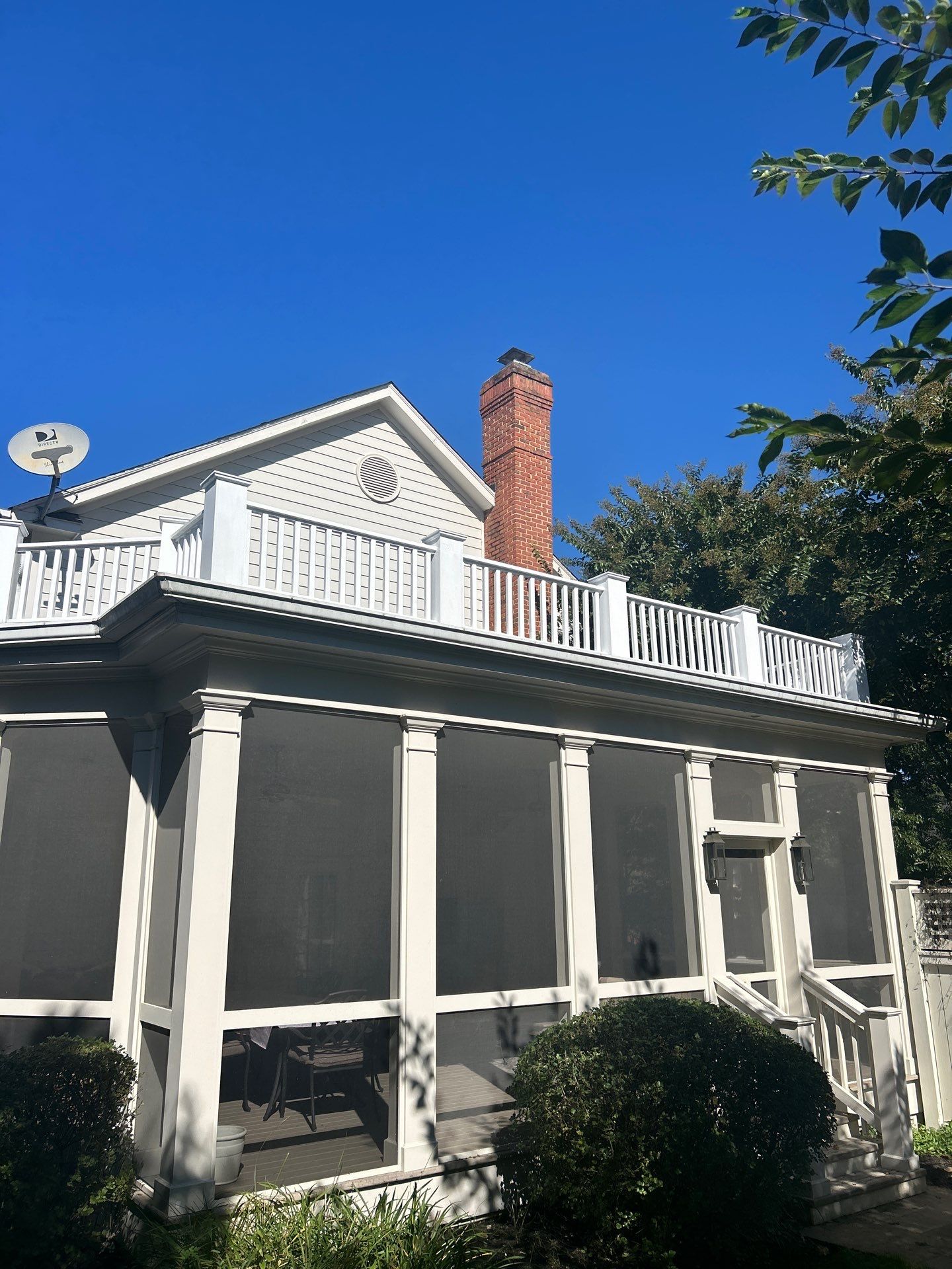 McLean - Residential Flat Roof Replacement with Carlisle Syntec EPDM by RM Banning, Inc.