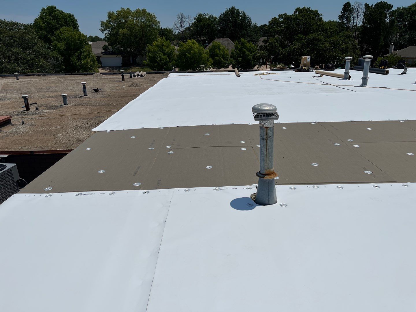 TPO Project in Tulsa by Decor Roofing & Restoration