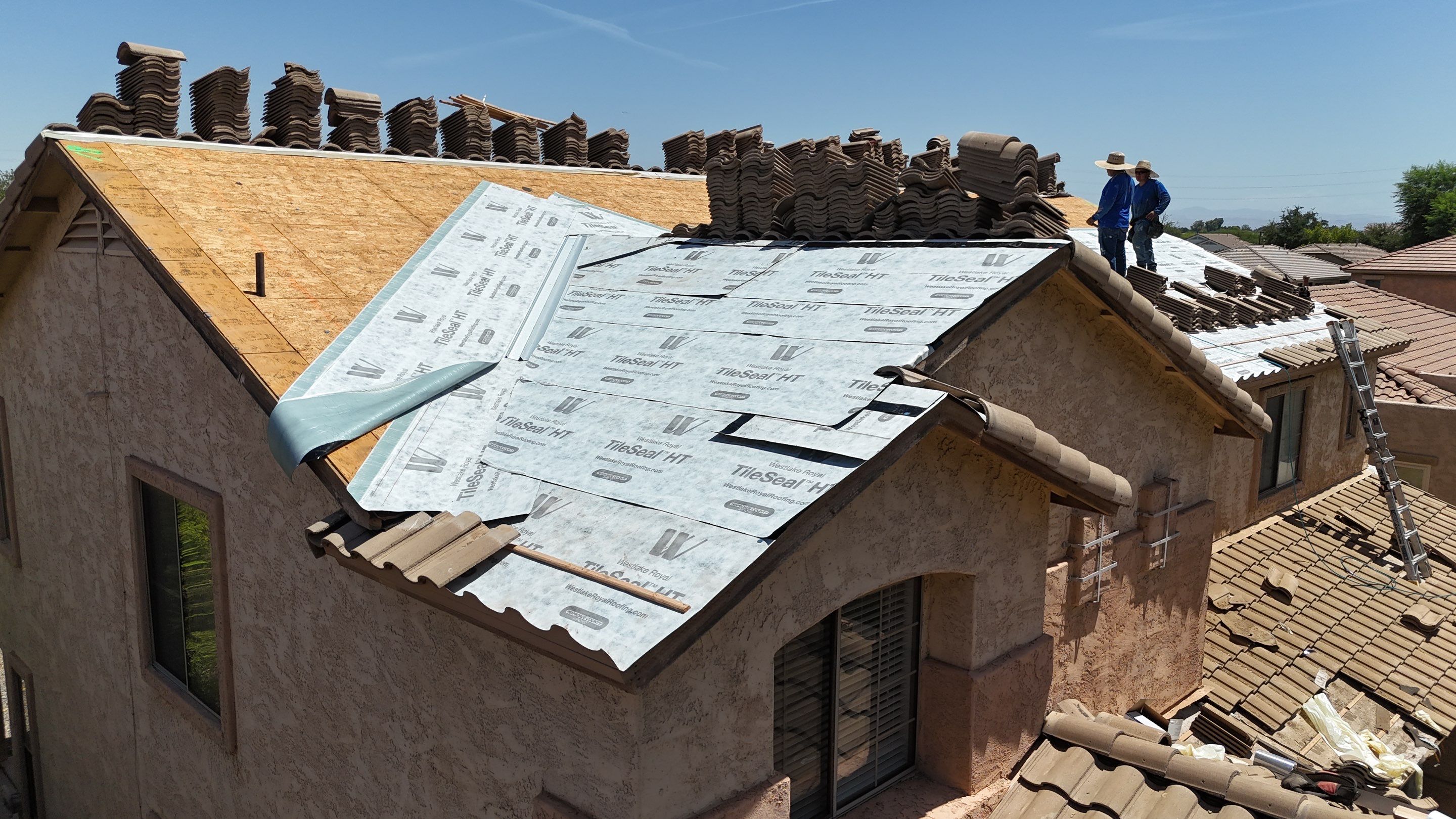 Project in Queen Creek, AZ by Saint Roofing