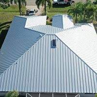 24ga 1.5" Mechanical Seam Mill Finish by Total Roofing System The Metal Roof Experts