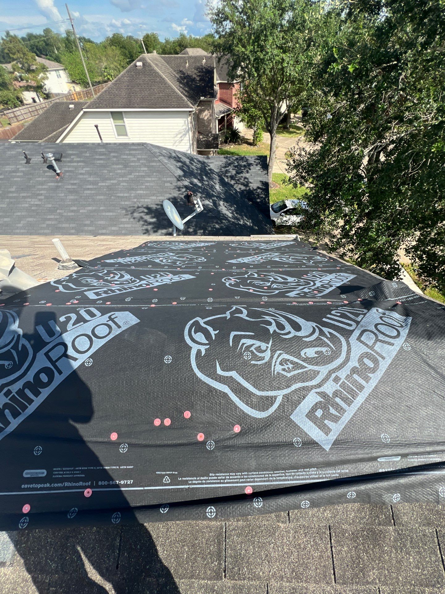 Residential Roofing Repair using Owen's Corning Duration (Lifetime) Shingles by Roof Repair Services LLC