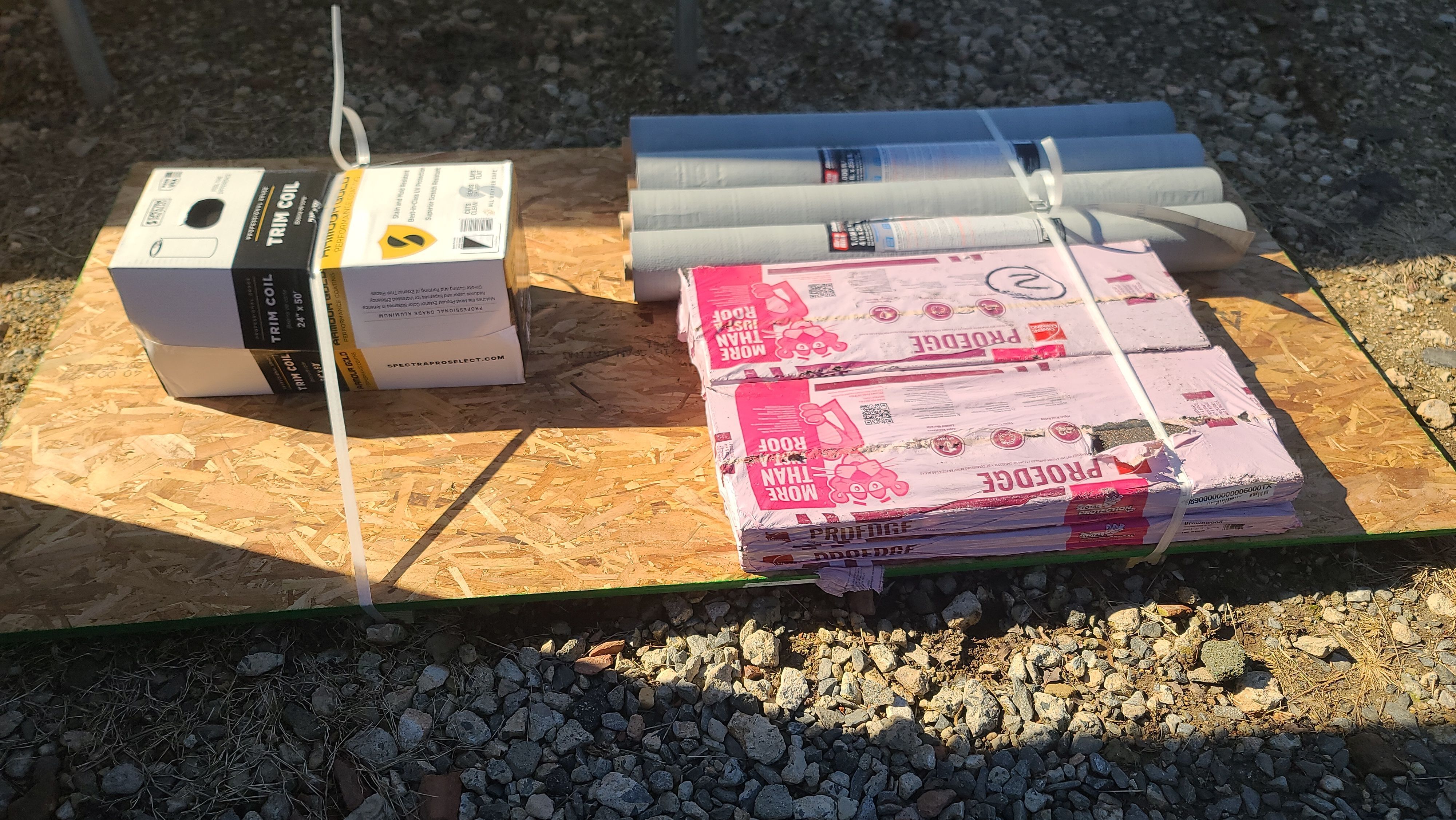 Farm roof job by BROCK BUILDERS 