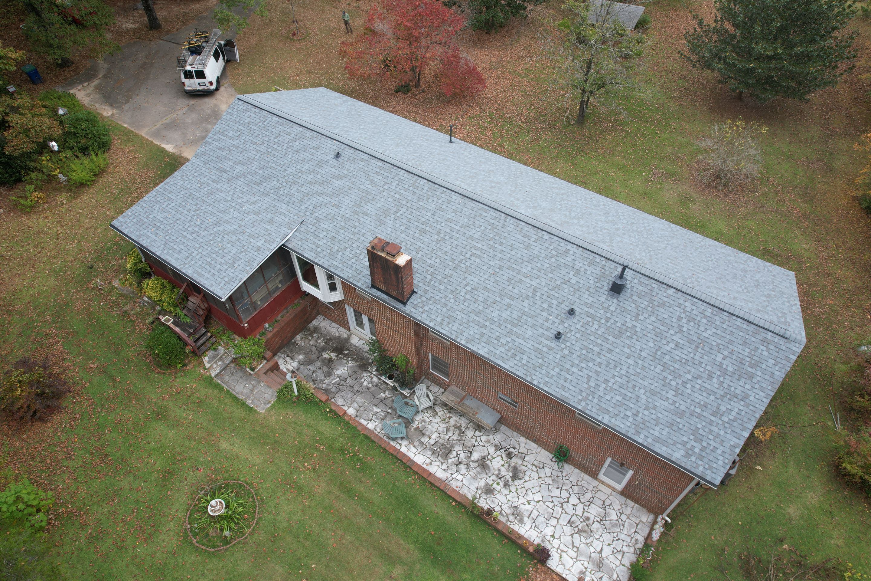 Residential Roof Replacement using Owens Corning Quary Gray by Inspector Roofing and Restoration