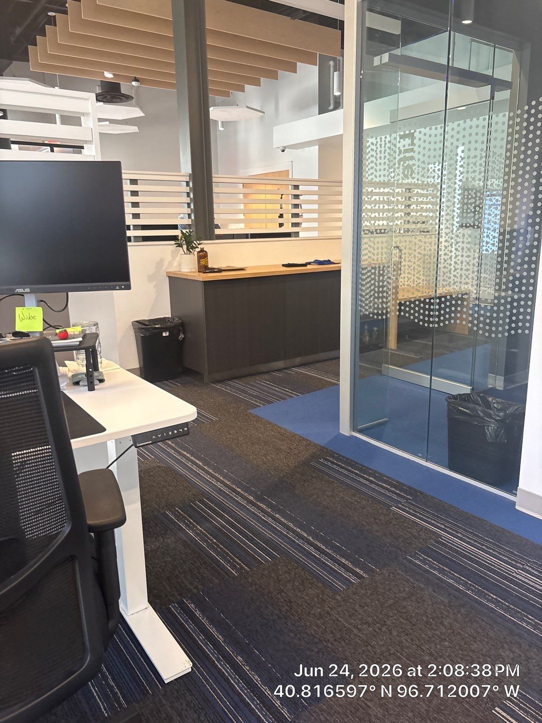Modern Commercial Office Renovation with Glass Partitions in Lincoln by CompanyCam Sales Demo