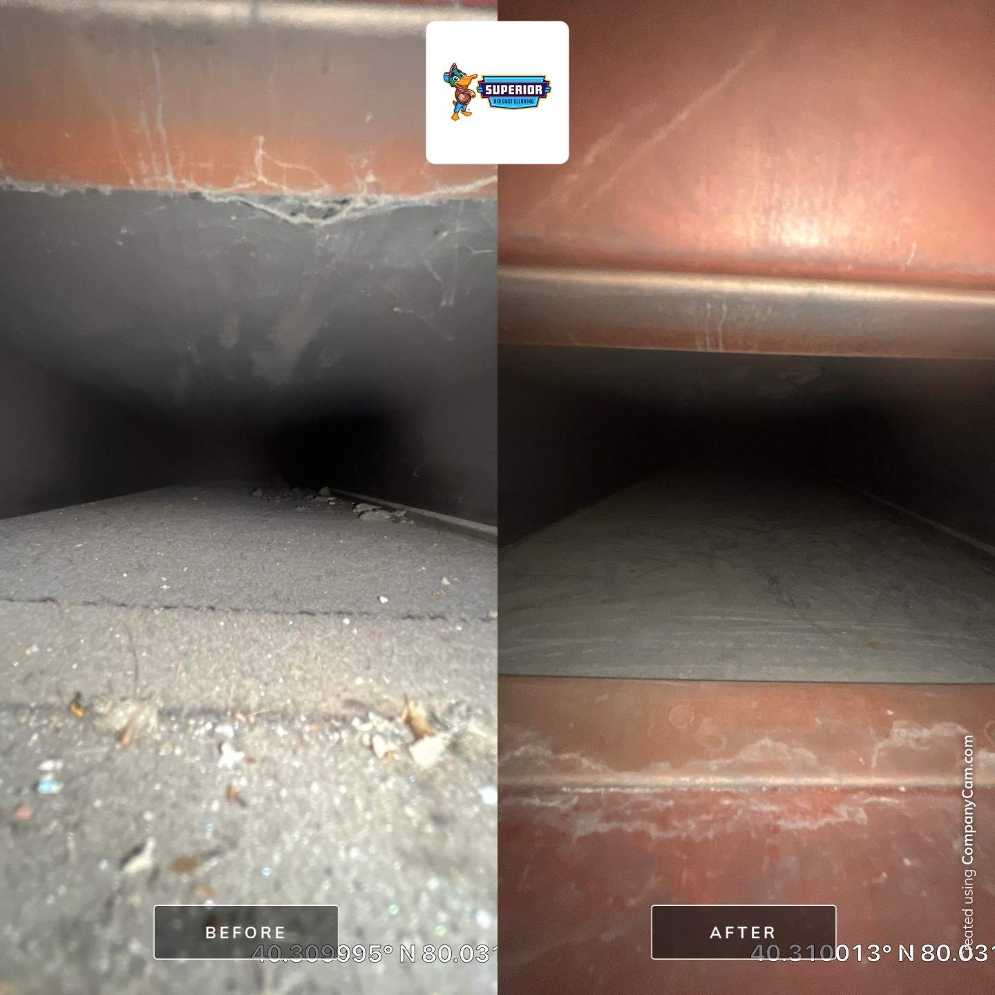 Air Duct Cleaning With a Vacuum Truck in Bethel Park, PA by Superior Air Duct Cleaning