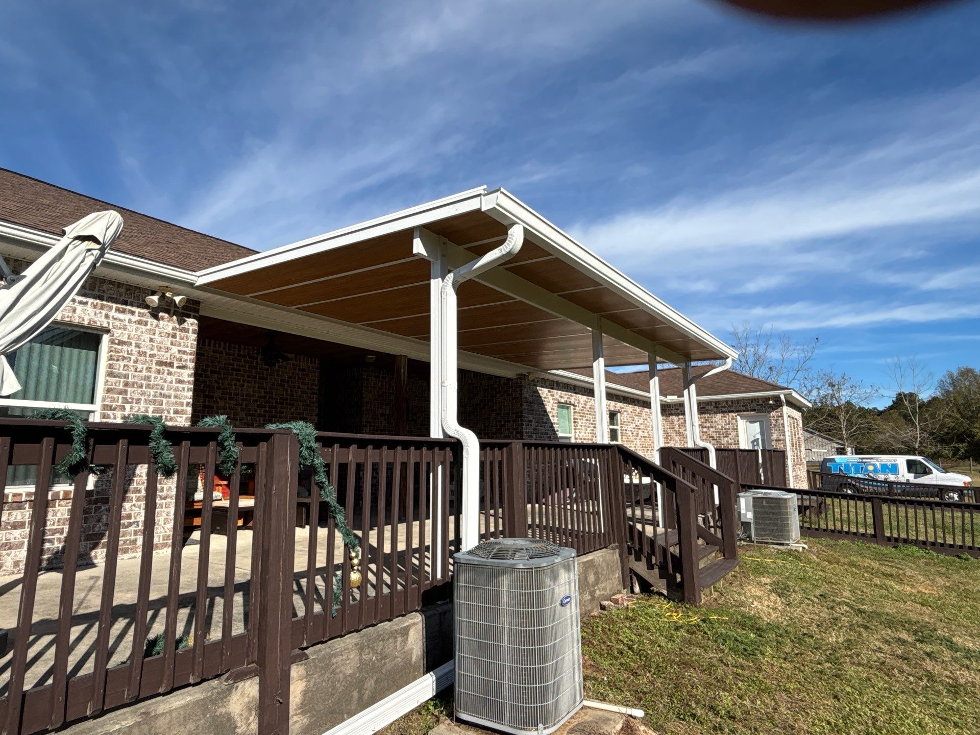 Steelwood Patio Cover in Molino by Titan Sunrooms