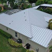 24ga 1.5" Mechanical Seam Mill Finish by Total Roofing System The Metal Roof Experts