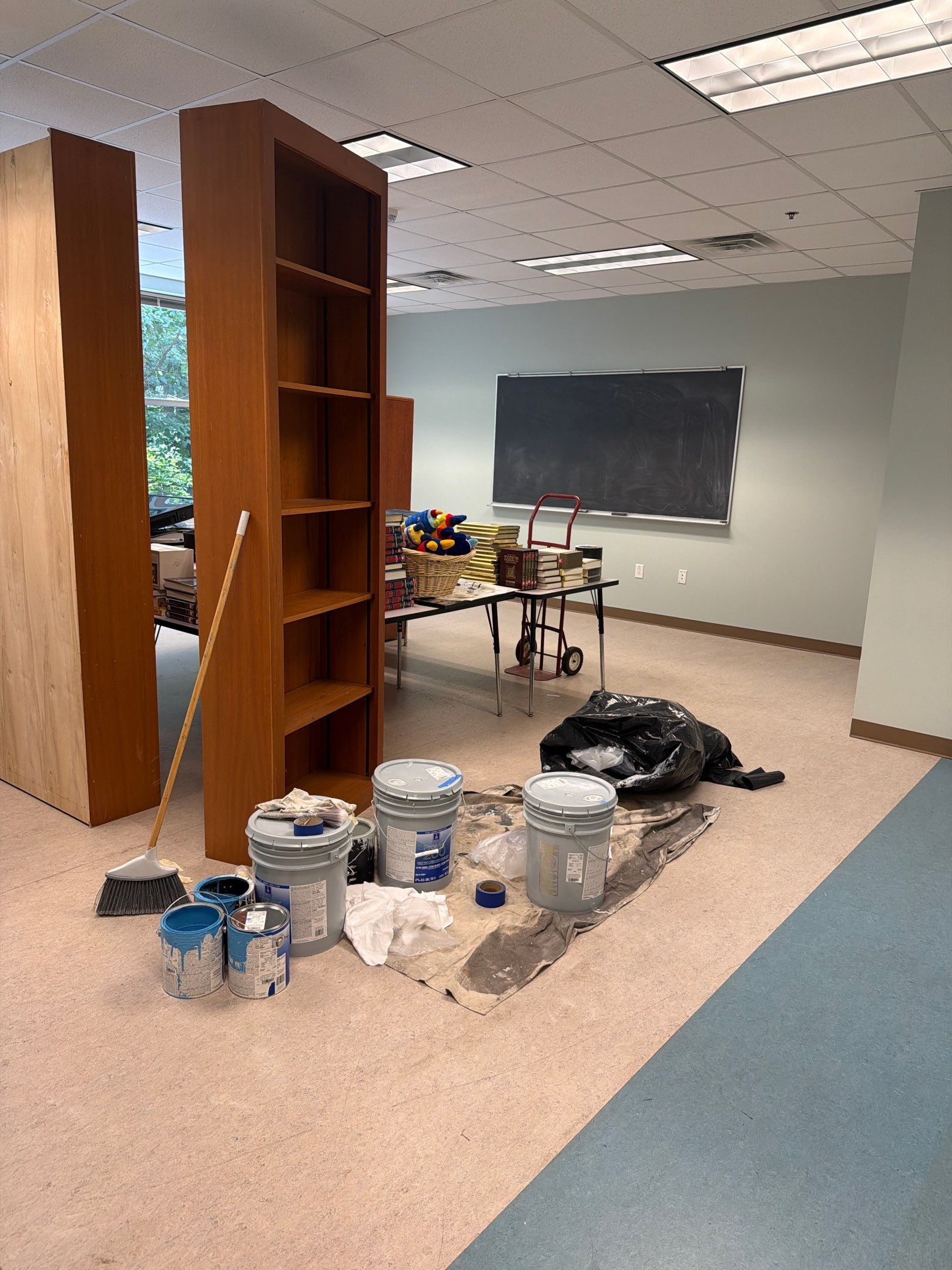 Interior Painting – Beth Myers Synagogue by Billy Weatherspoon Contractor