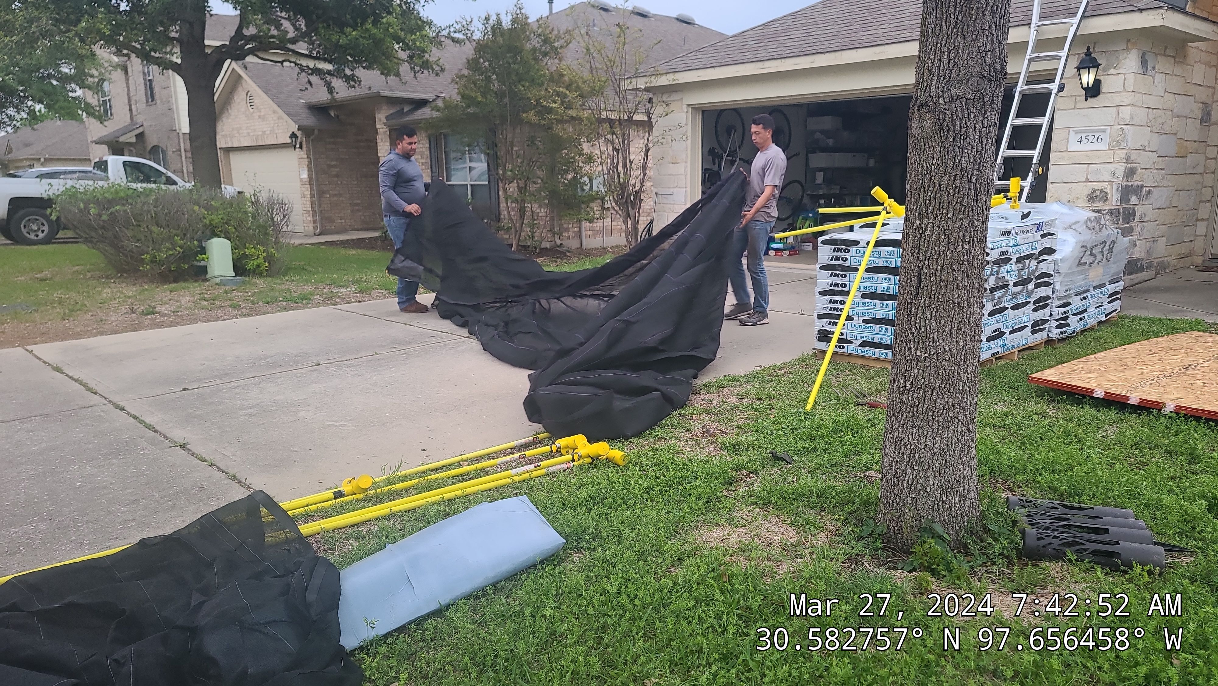 Complete Roofing Replacement and Hail Damage Restoration in Round Rock by Caliber Restoration LLC