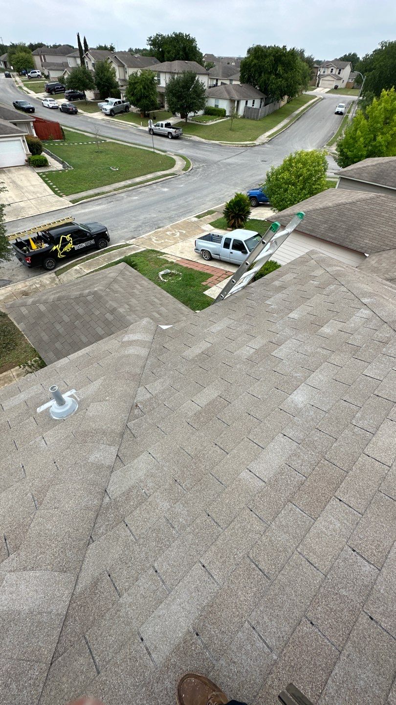 San Antonio Roof Project  by Bison Roofing  