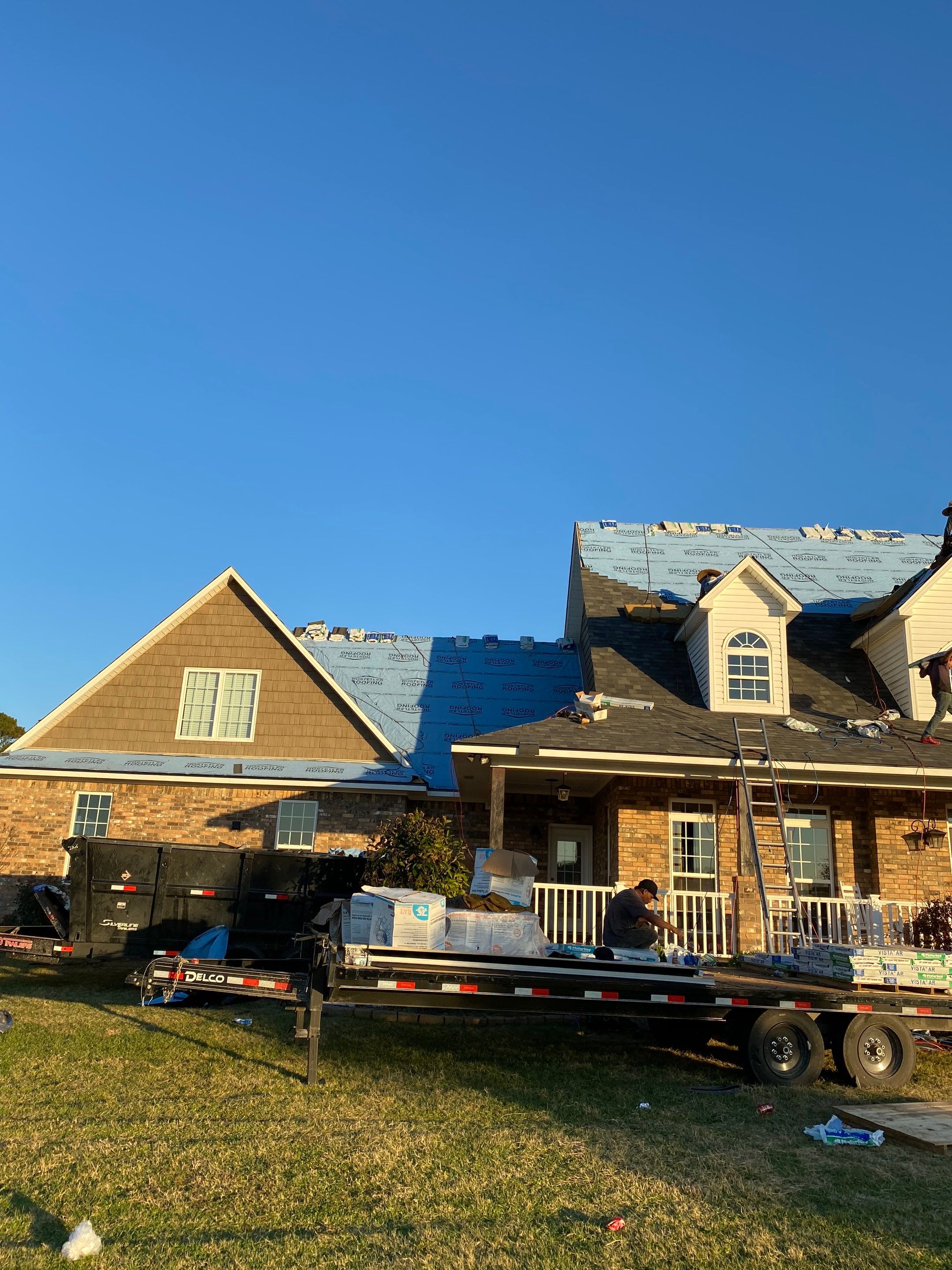 Residential Roofing Repair using Malarkey Vista: Storm Gray by Hostetler Roofing