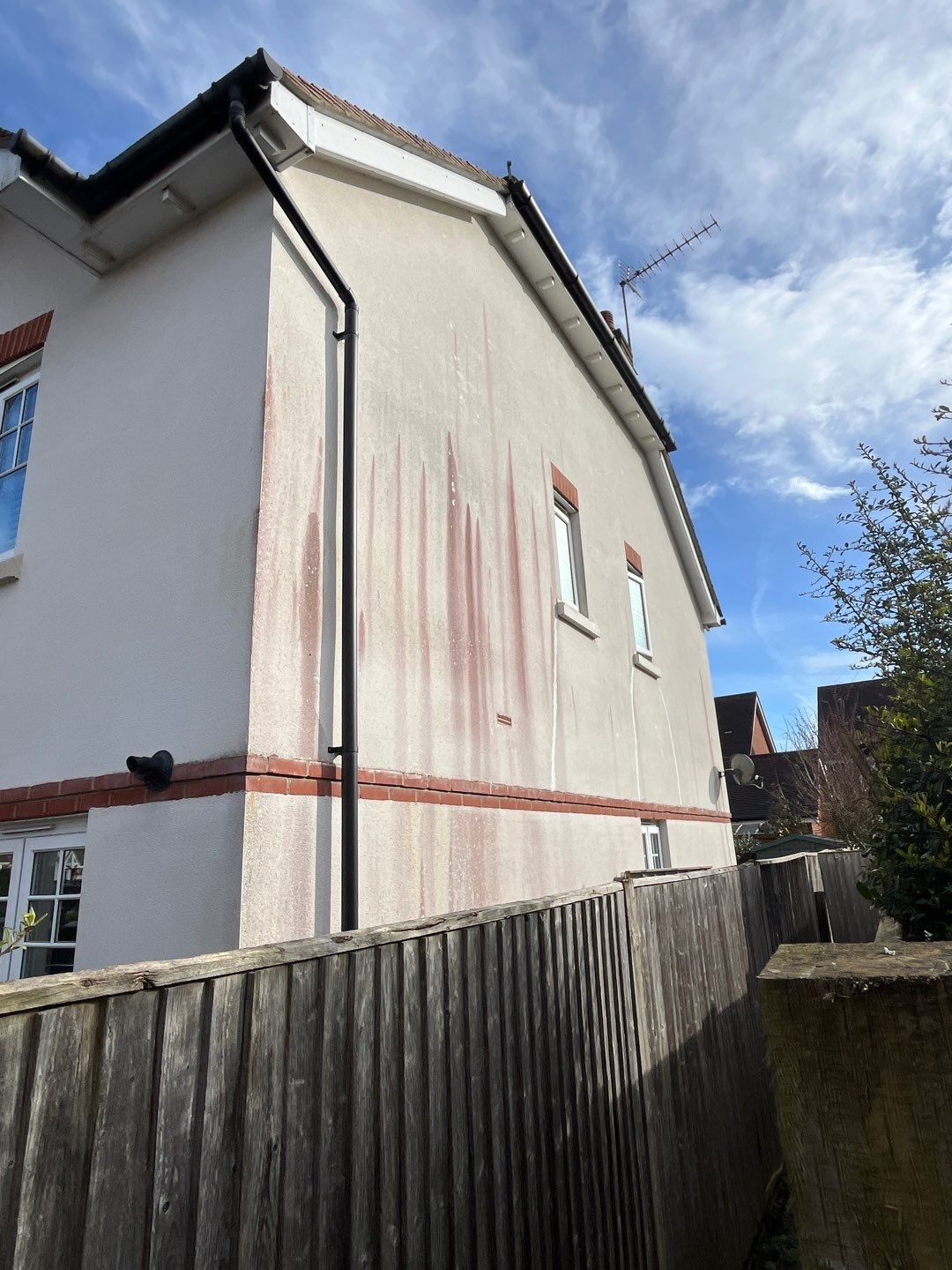 Render Clean using Softwash Equipment by Ges Exterior Cleaning ltd