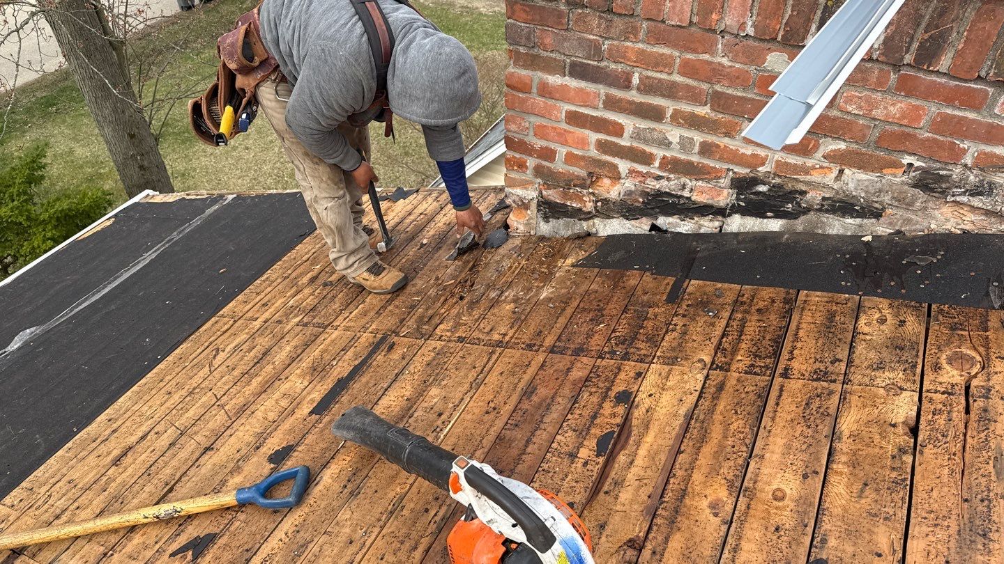 Roof Replacement using Owens Corning Estate Gray by 180 Contractors