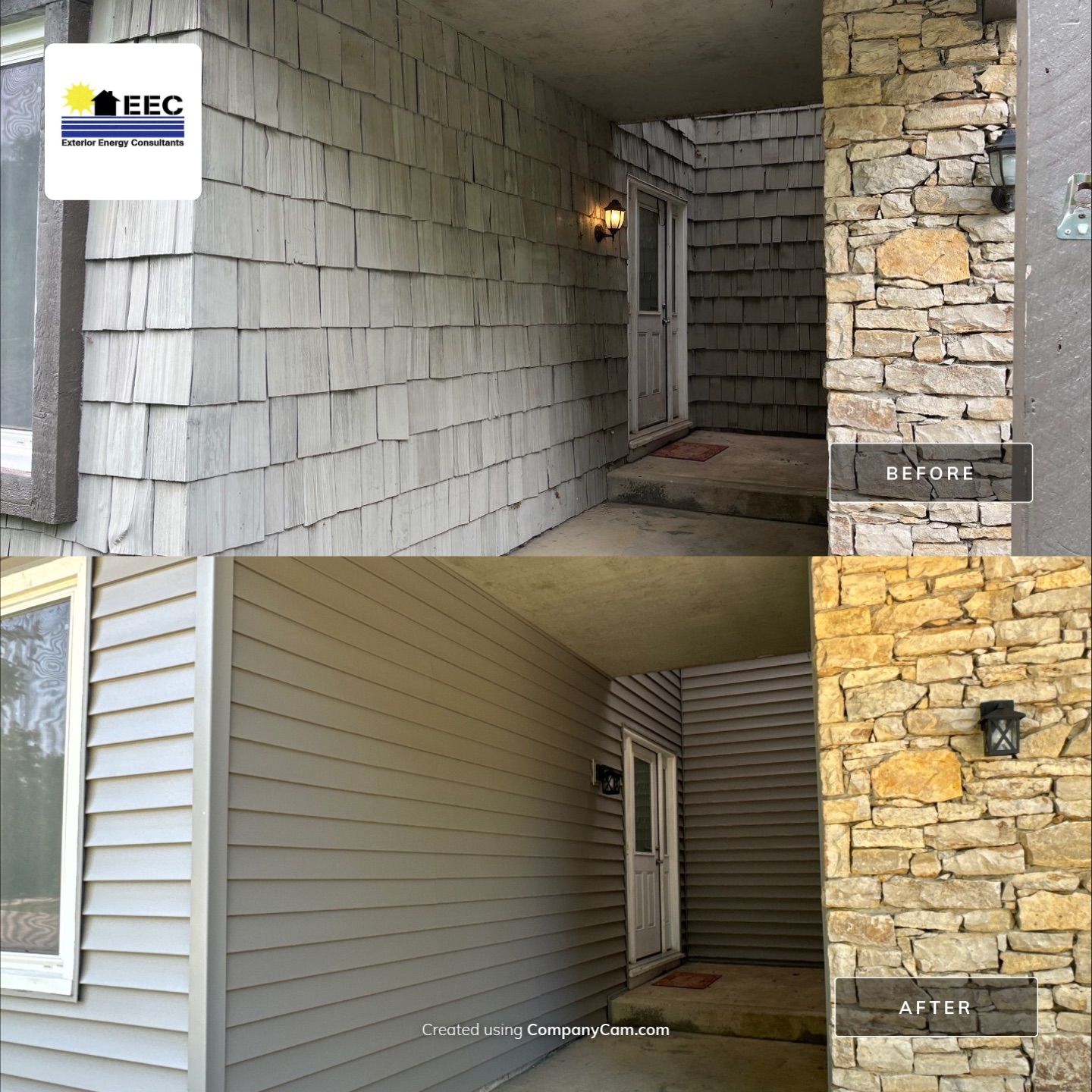 BYE BYE Wood Shakes by EEC Windows, Siding & Roofing