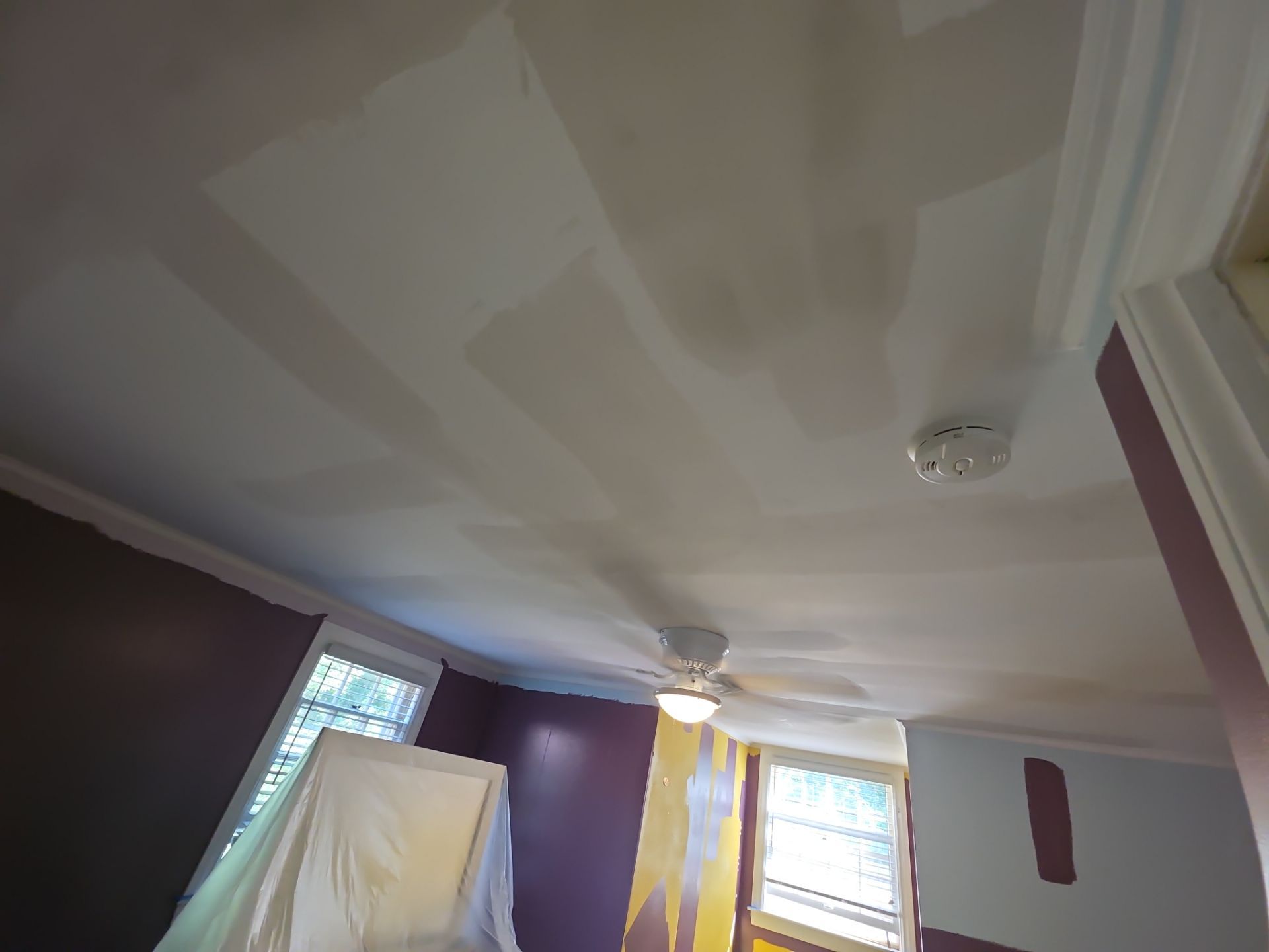 Interior Bedroom Painting and Drywall Repair in Grand Rapids by Gordon Painting