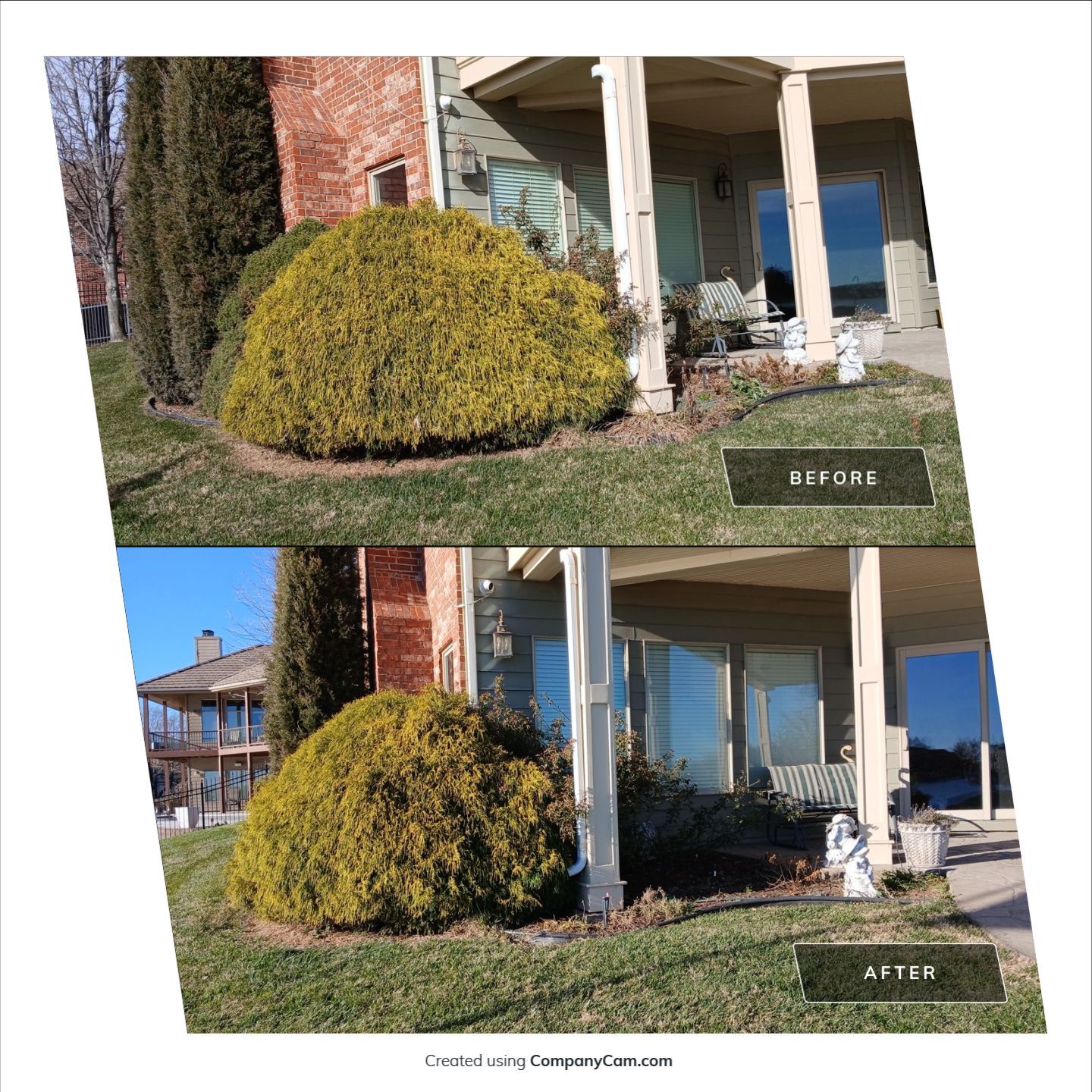 Project in Wichita by Four Star Lawn Care