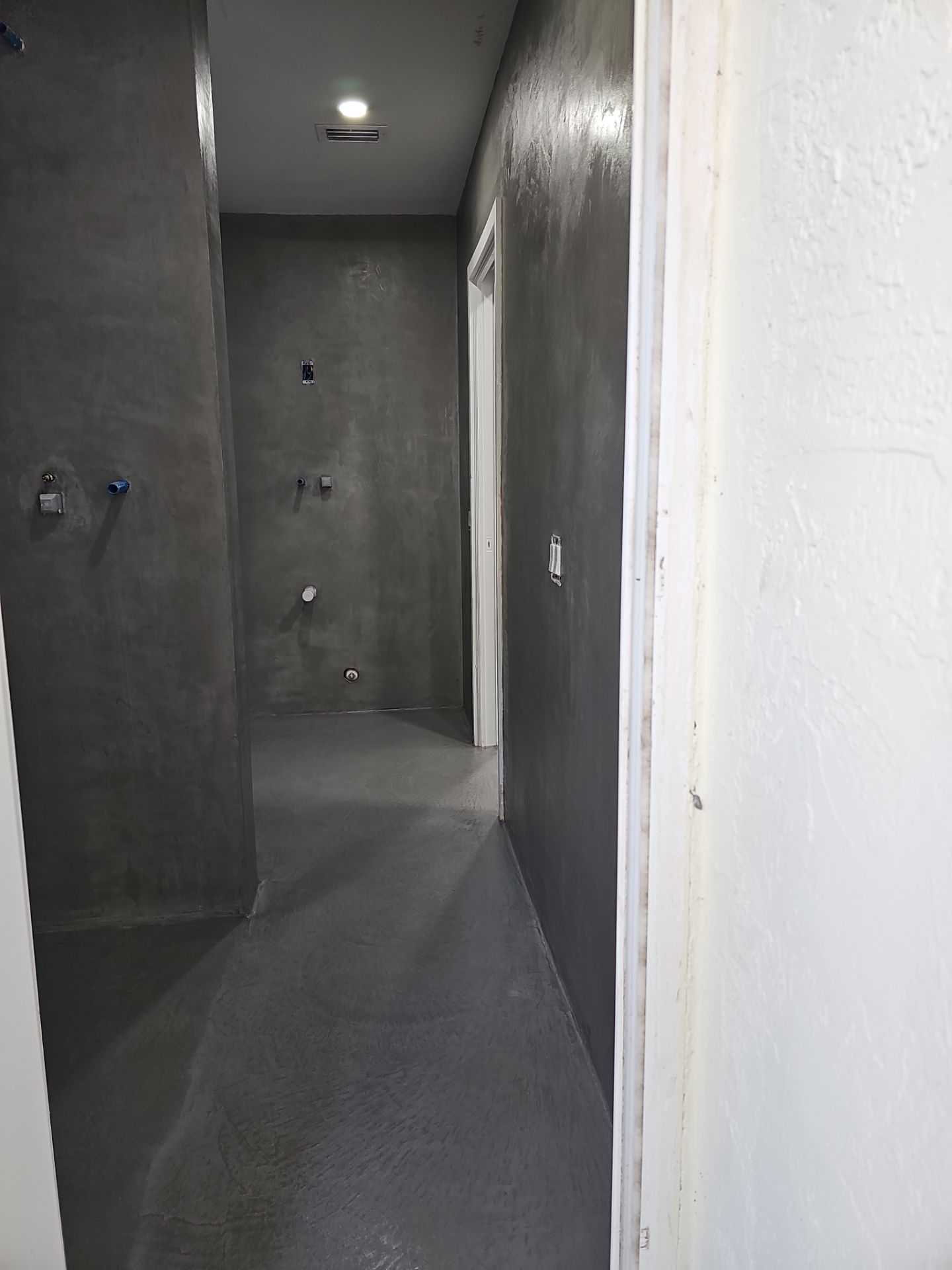 Home Floor Resurfacing w/Microtopping by Seamless Surfaces