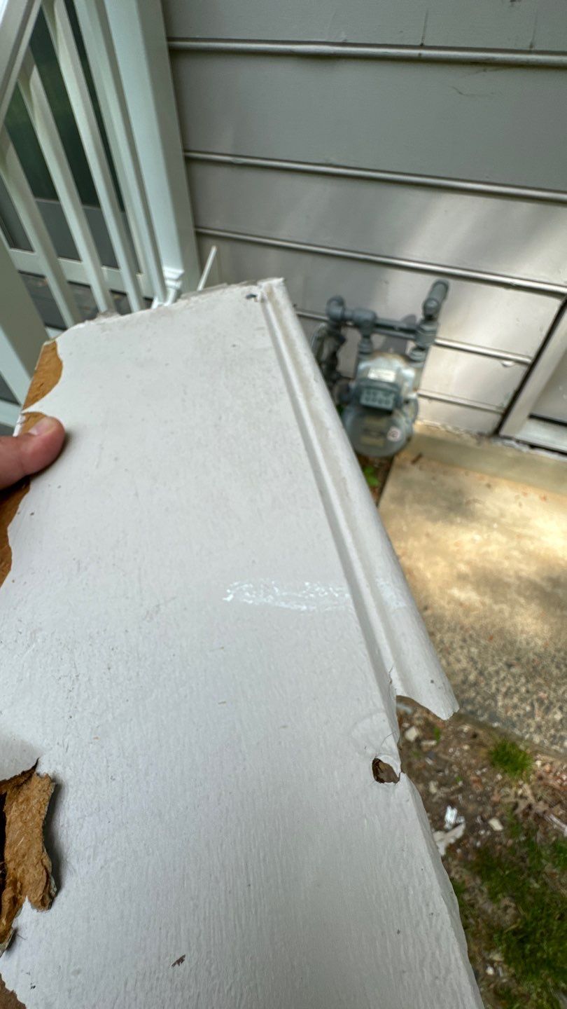 Great Falls: Siding Replacement with James Hardie Statement Beaded Plank in Cobblestone by RM Banning, Inc.