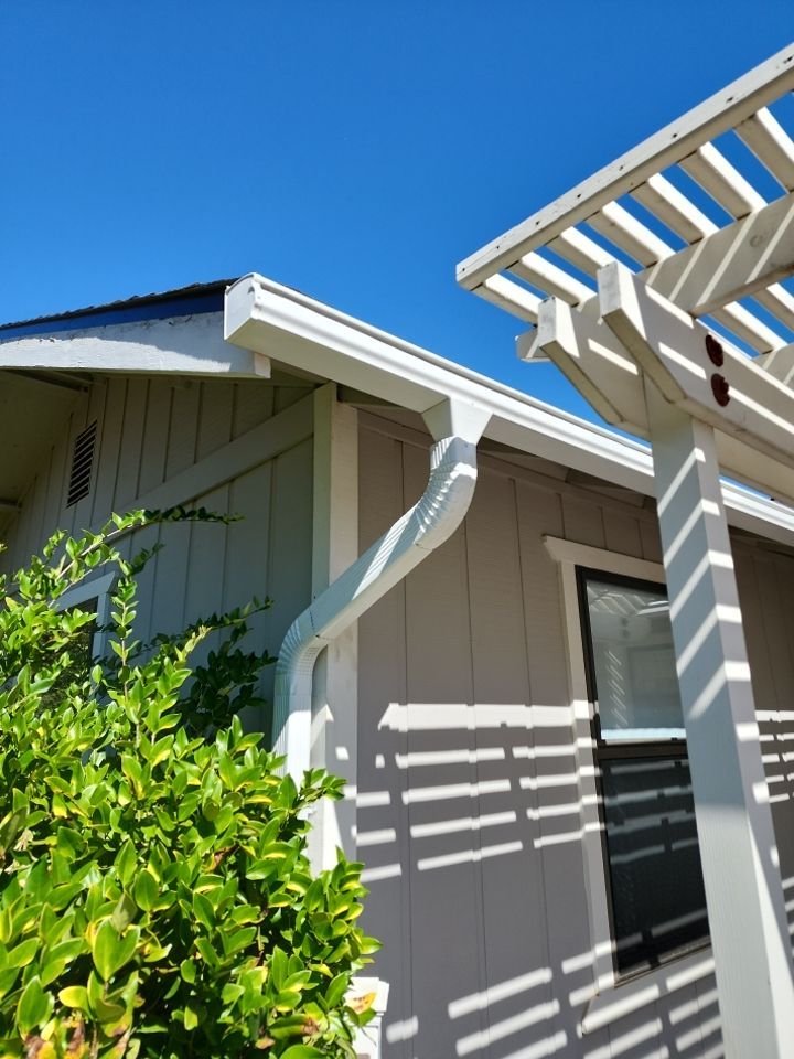 Gutters and new Roof by Byers Enterprises 